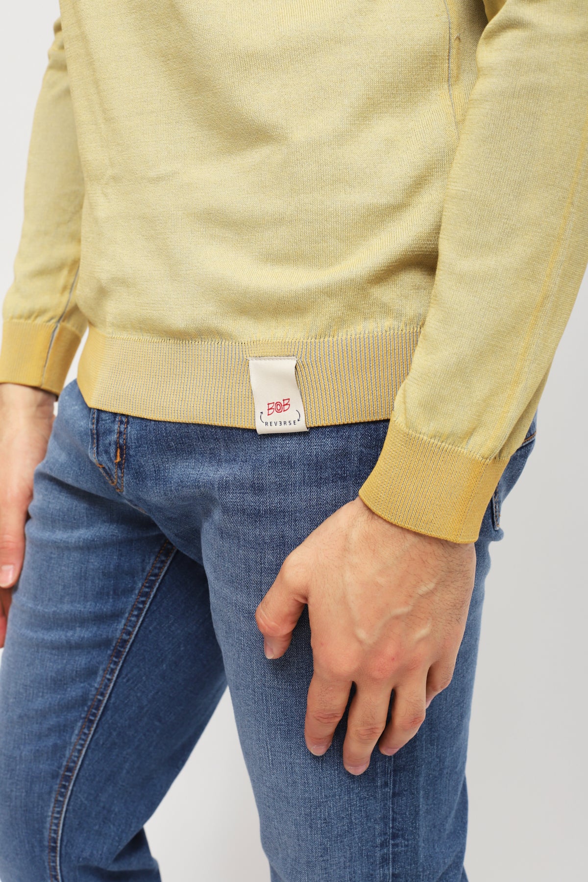 Girocollo Bart Giallo Reversibile
