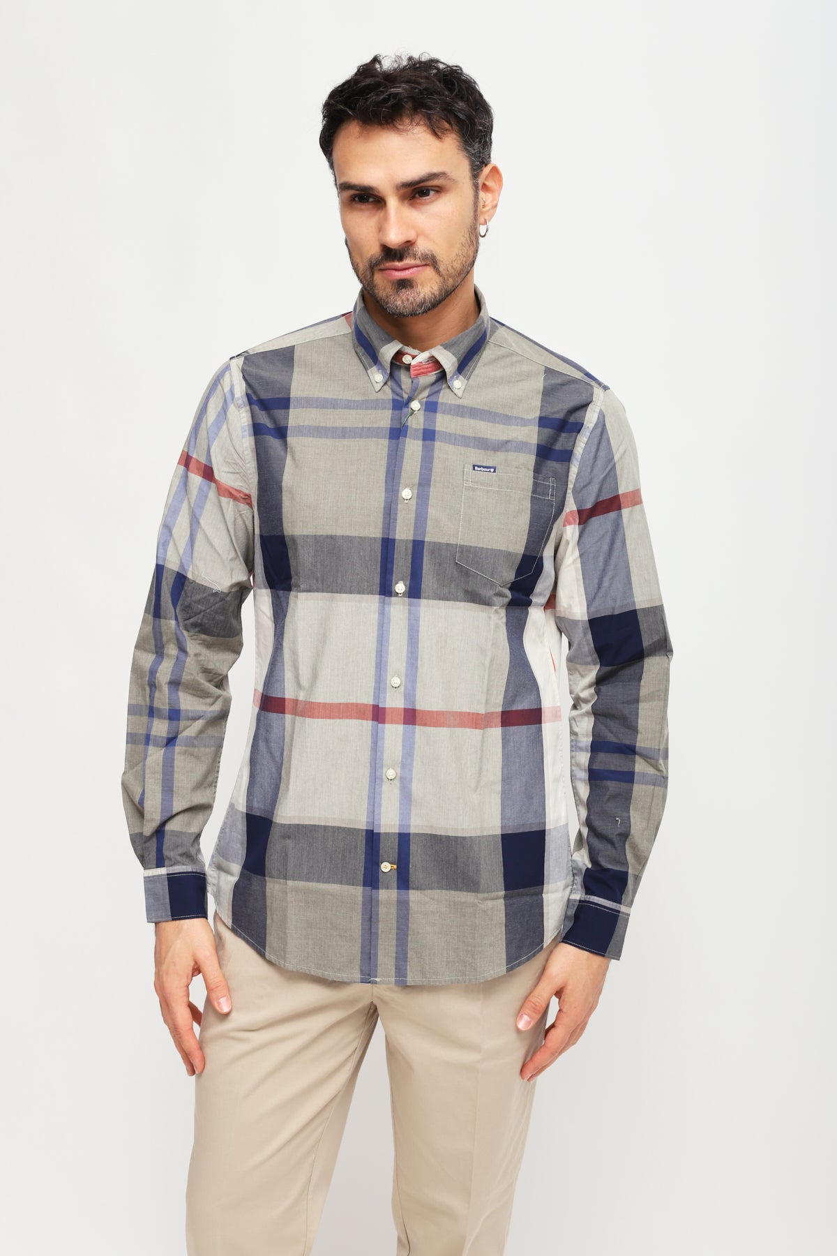Camicia sartoriale Harris Multicolore