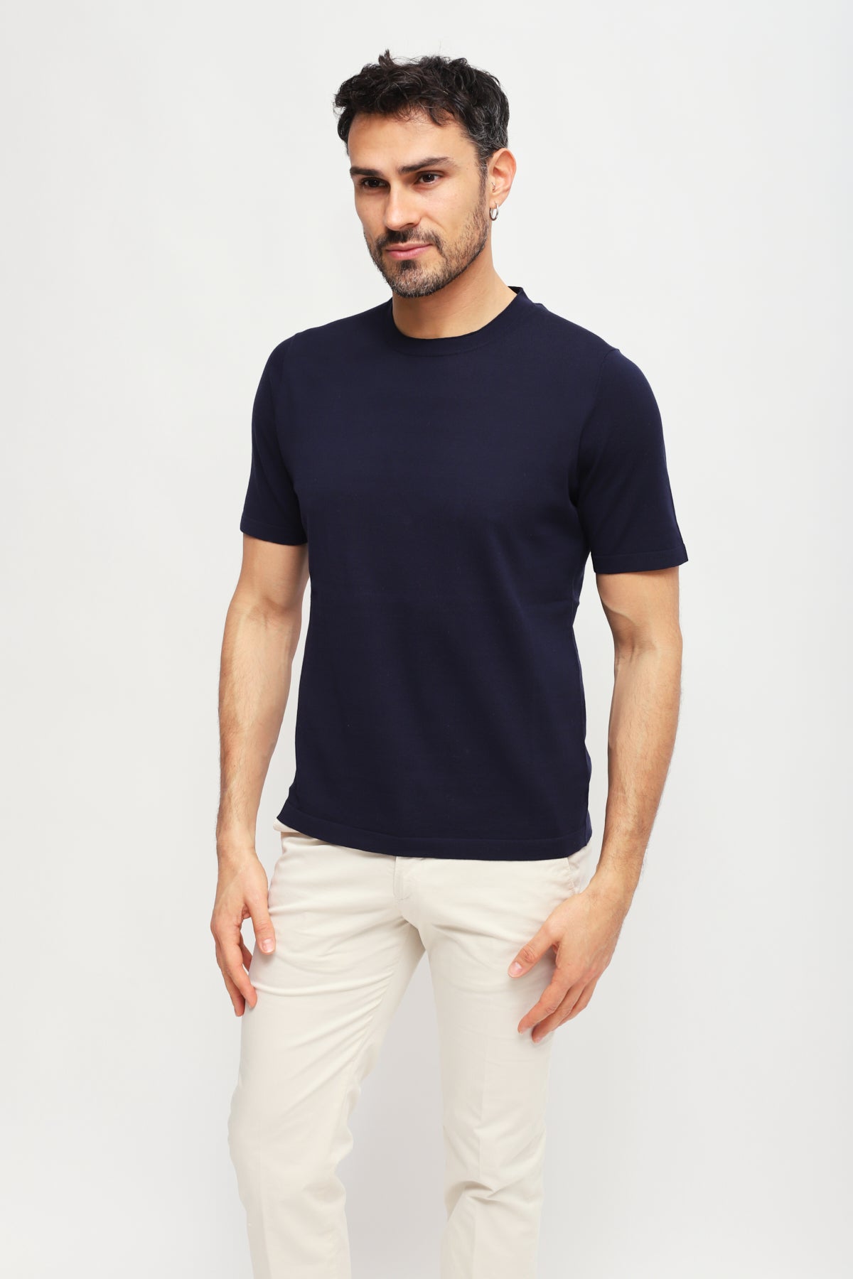 Girocollo maniche corte Blu