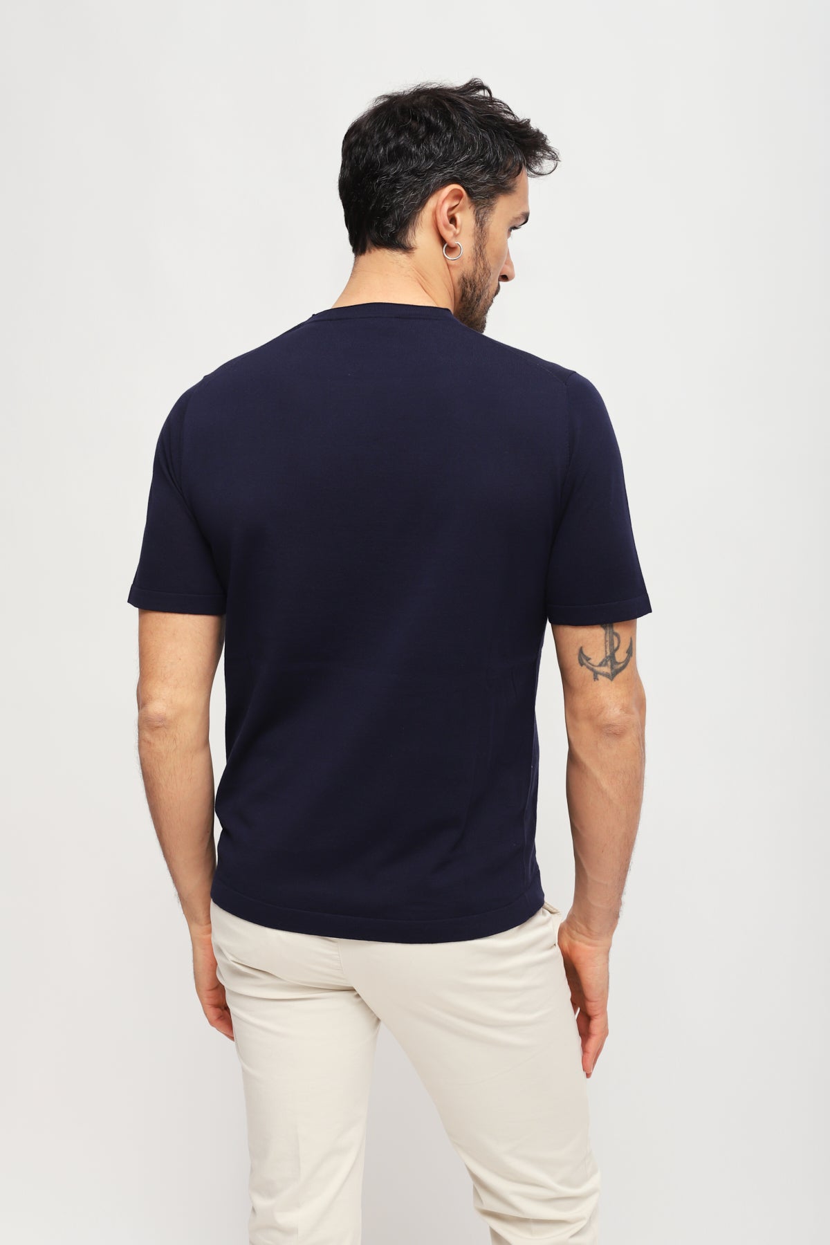 Girocollo maniche corte Blu