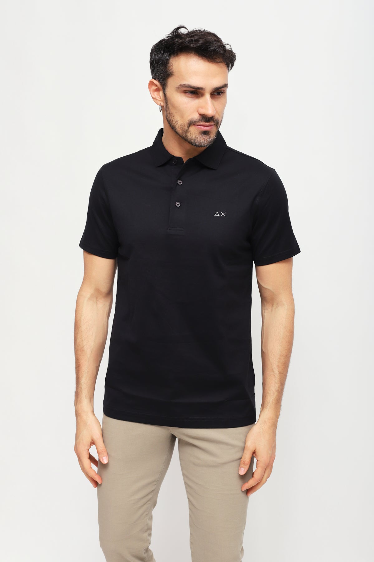 Polo Jersey Nero