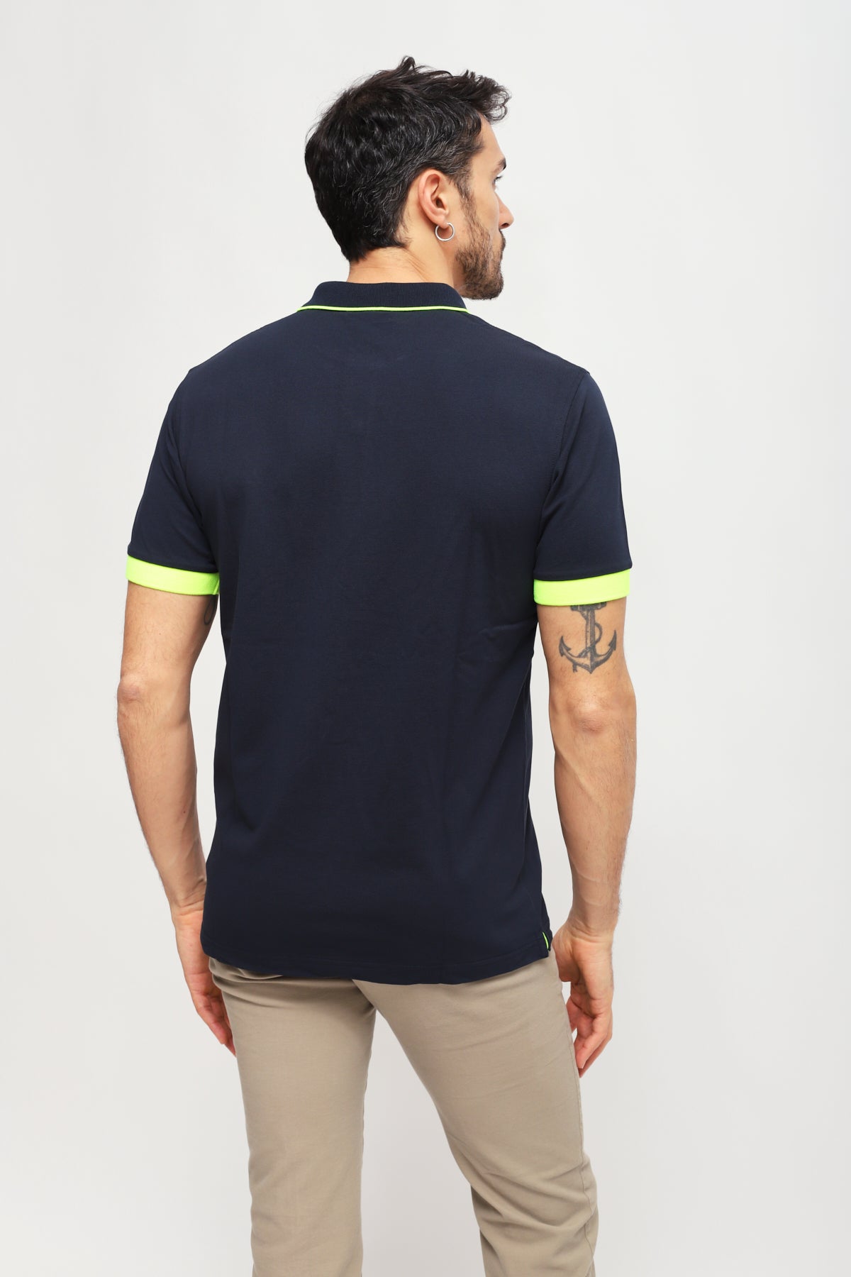 Polo Big Stripes Blu