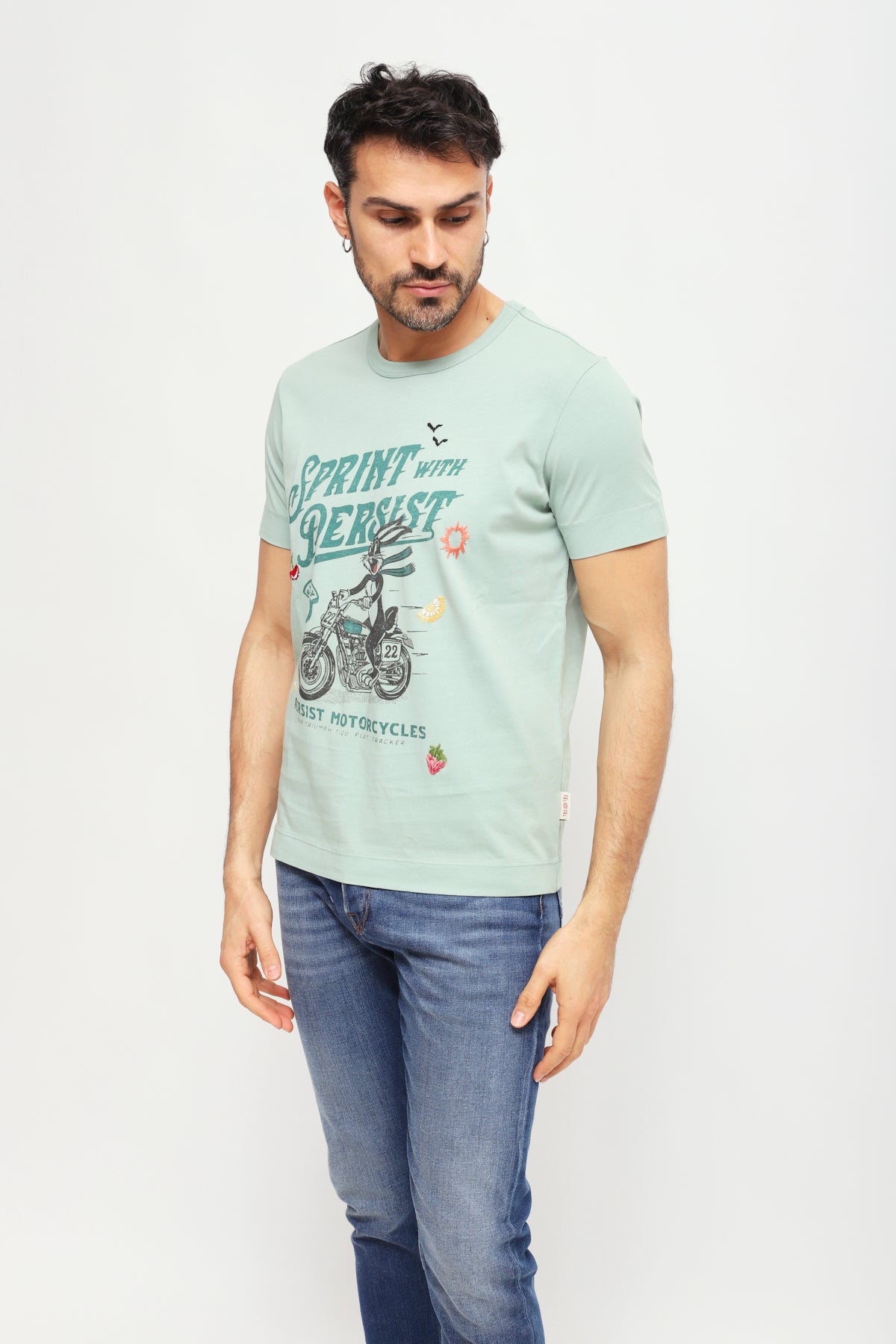 T-shirt Surf Verde