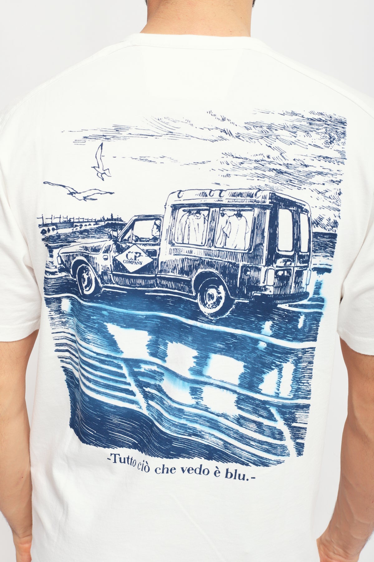 T-shirt con Logo Bianco
