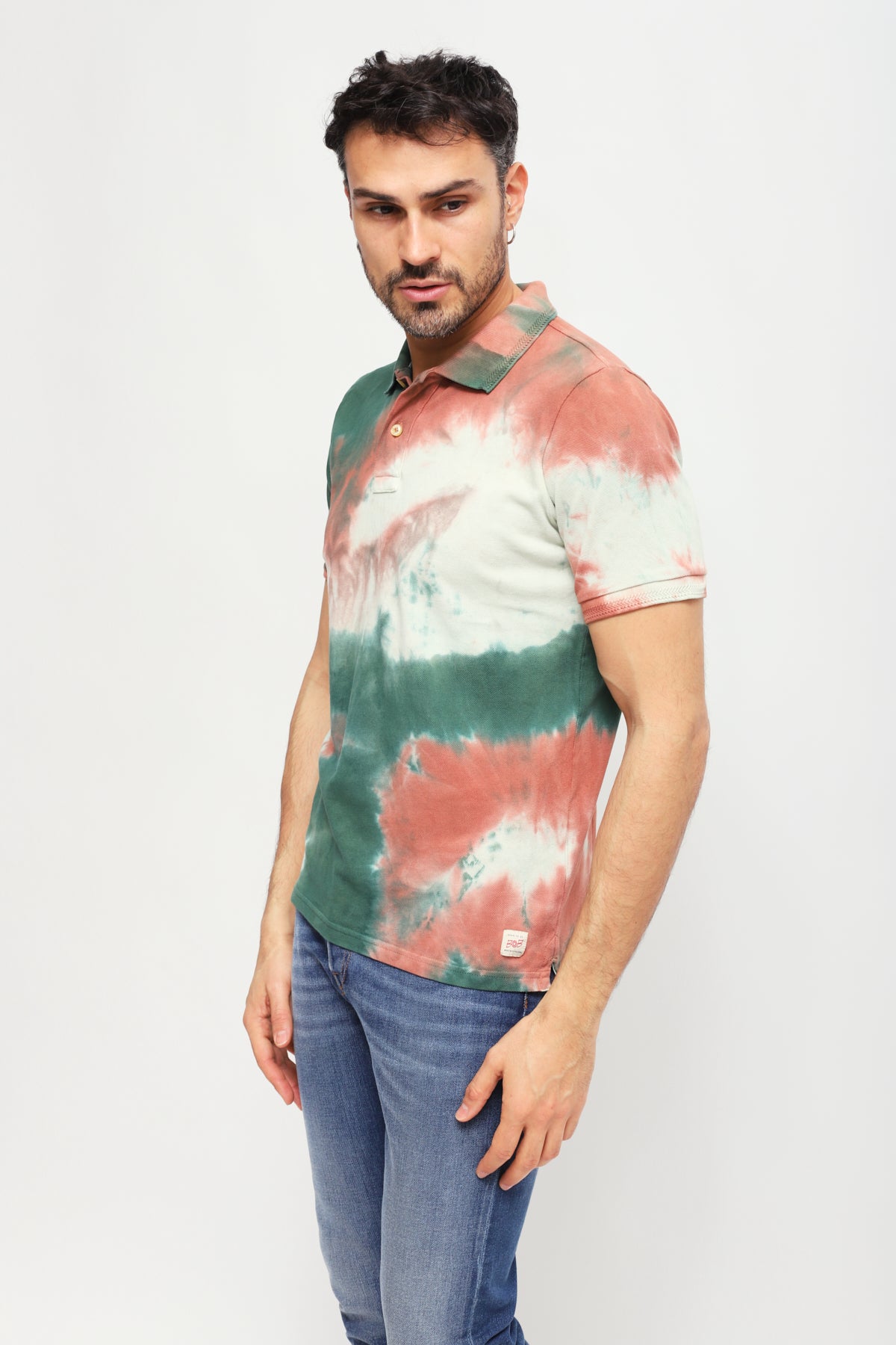 Polo Bob Kilby Tye Dye Multicolore