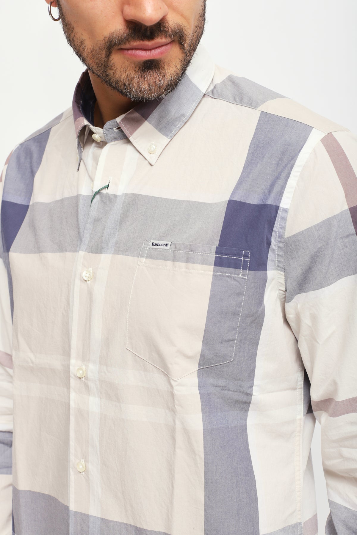 Camicia sartoriale Harris Multicolore