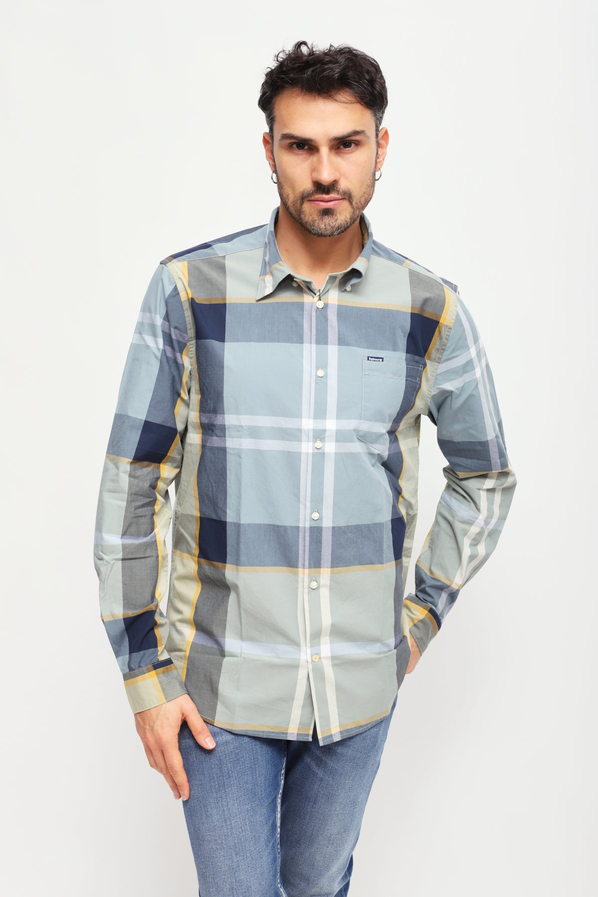 Camicia sartoriale Harris Multicolore