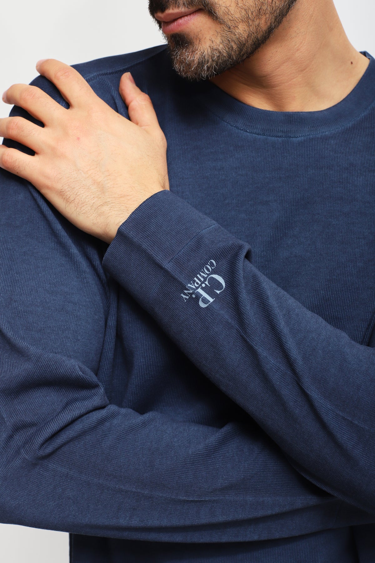 Girocollo Delavé Blu Navy