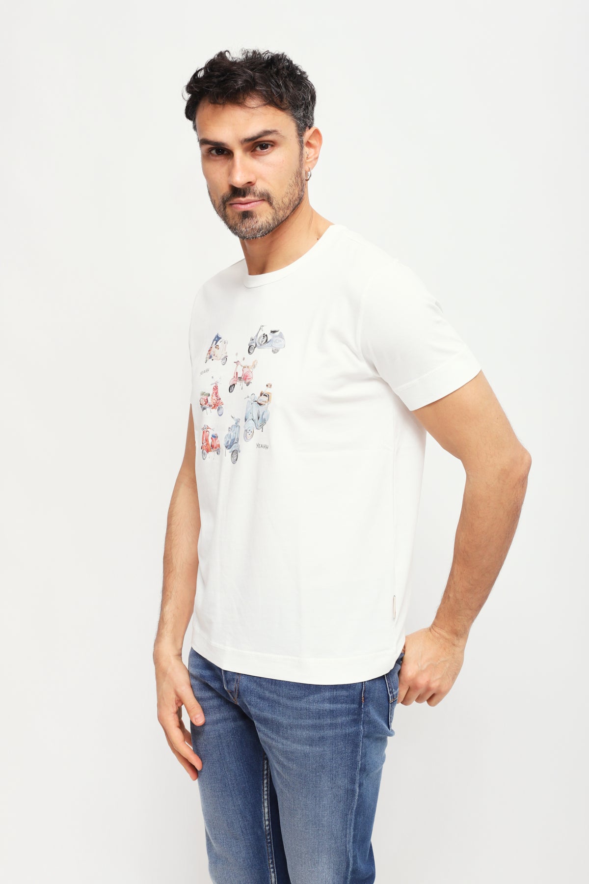 T-shirt Color Crema