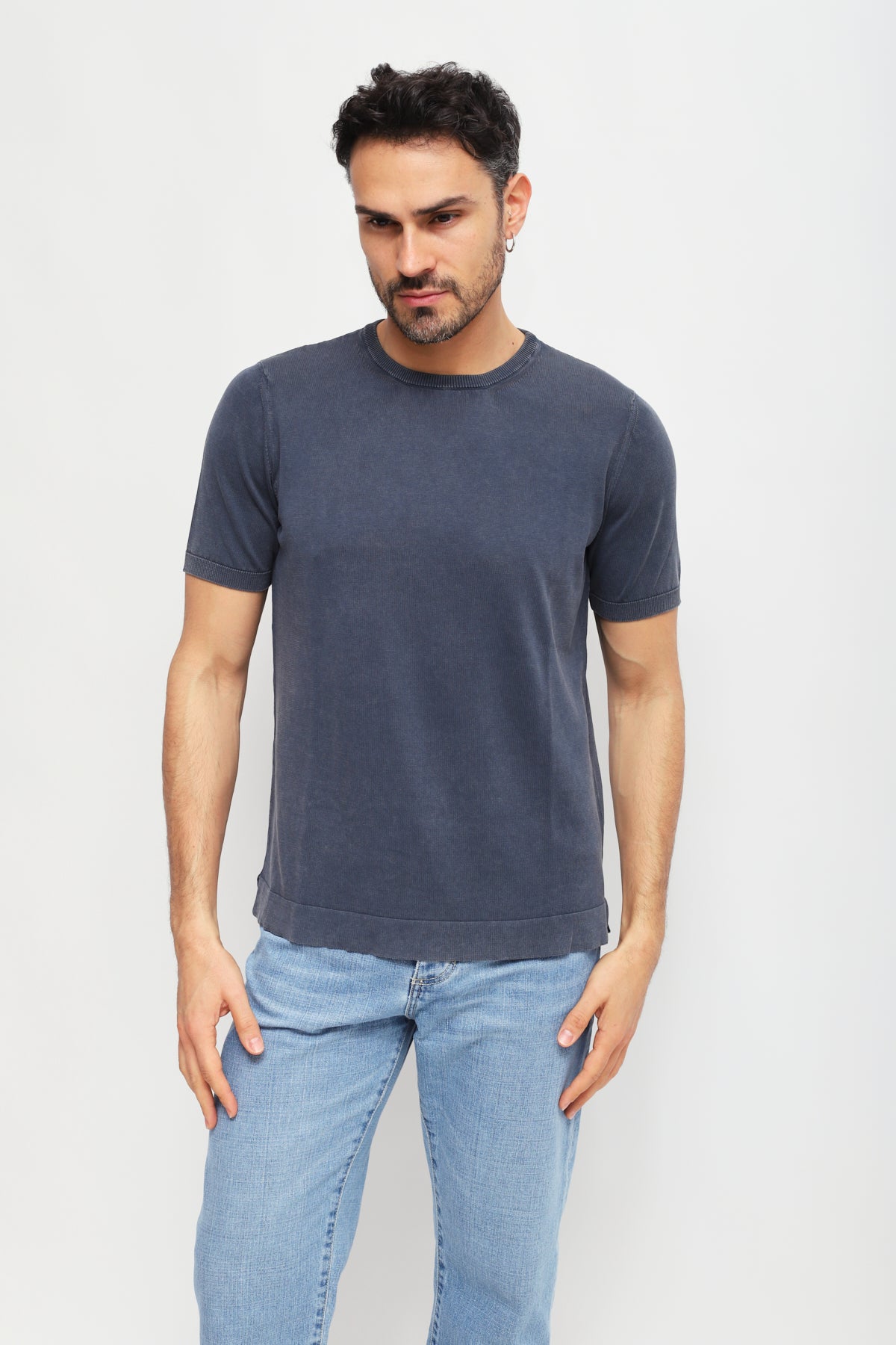 Girocollo Grigio