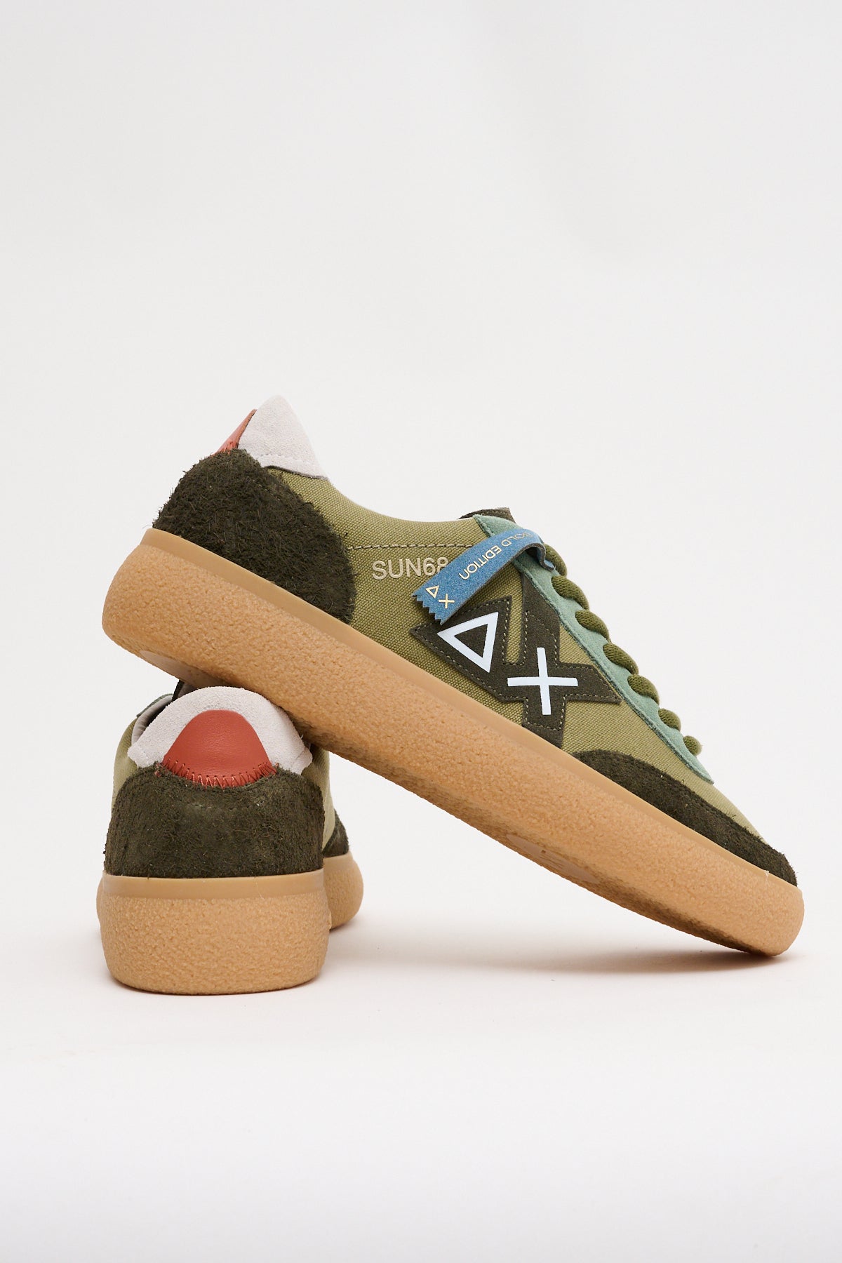 Sneakers Luis Canvas Verde Militare