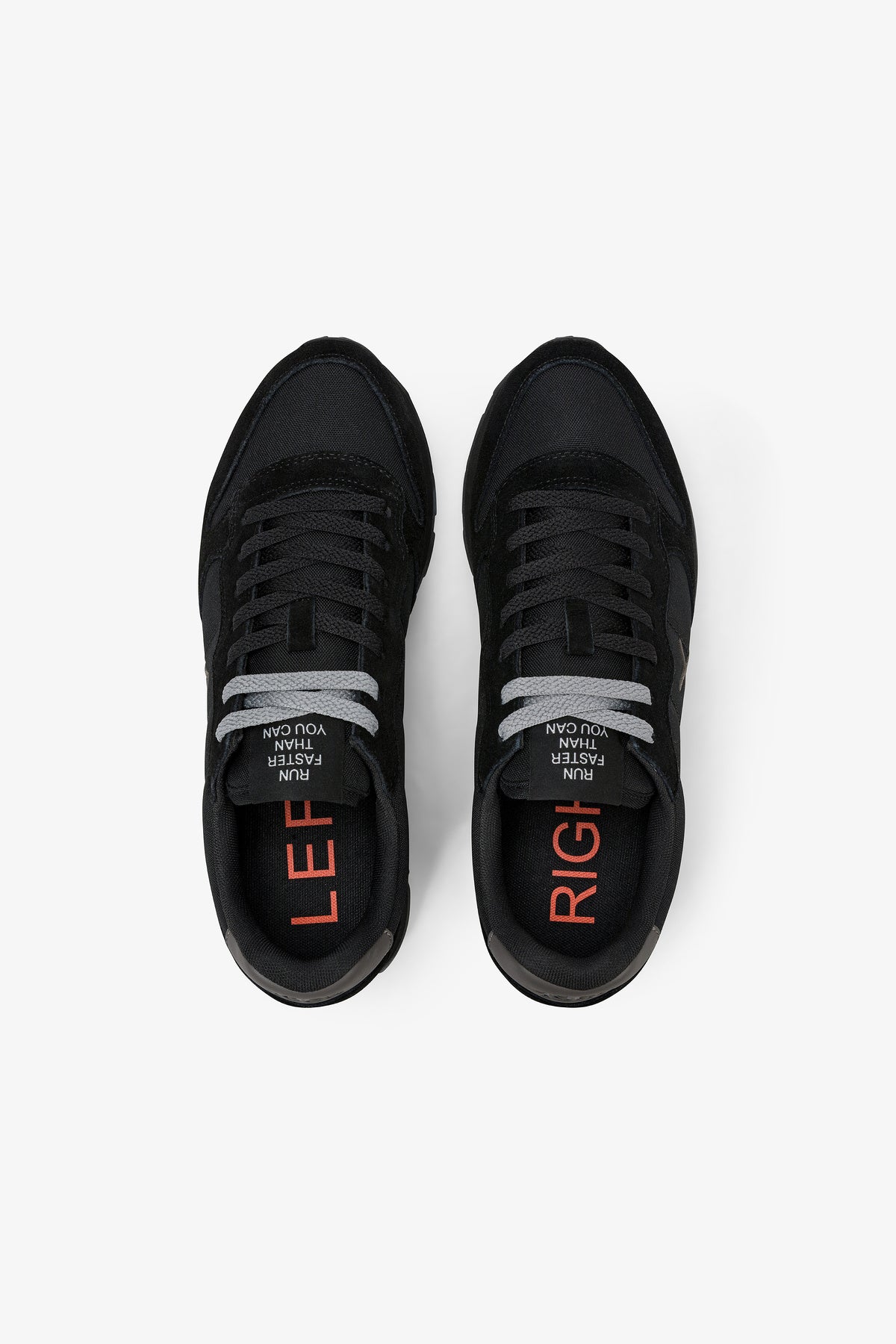 Sneakers Tom Solid Nero/Grigio Scuro