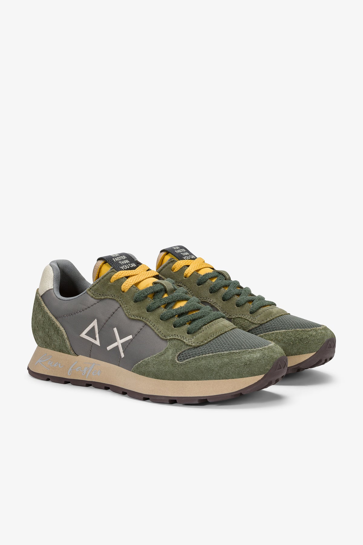Sneakers Tom Vintage Verde Militare Scuro