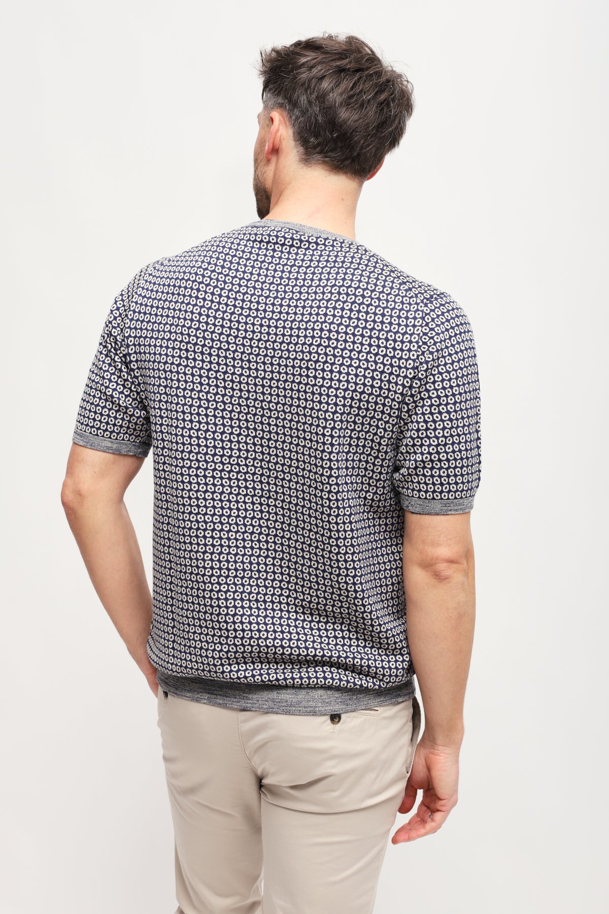 Girocollo manica corta Grigio