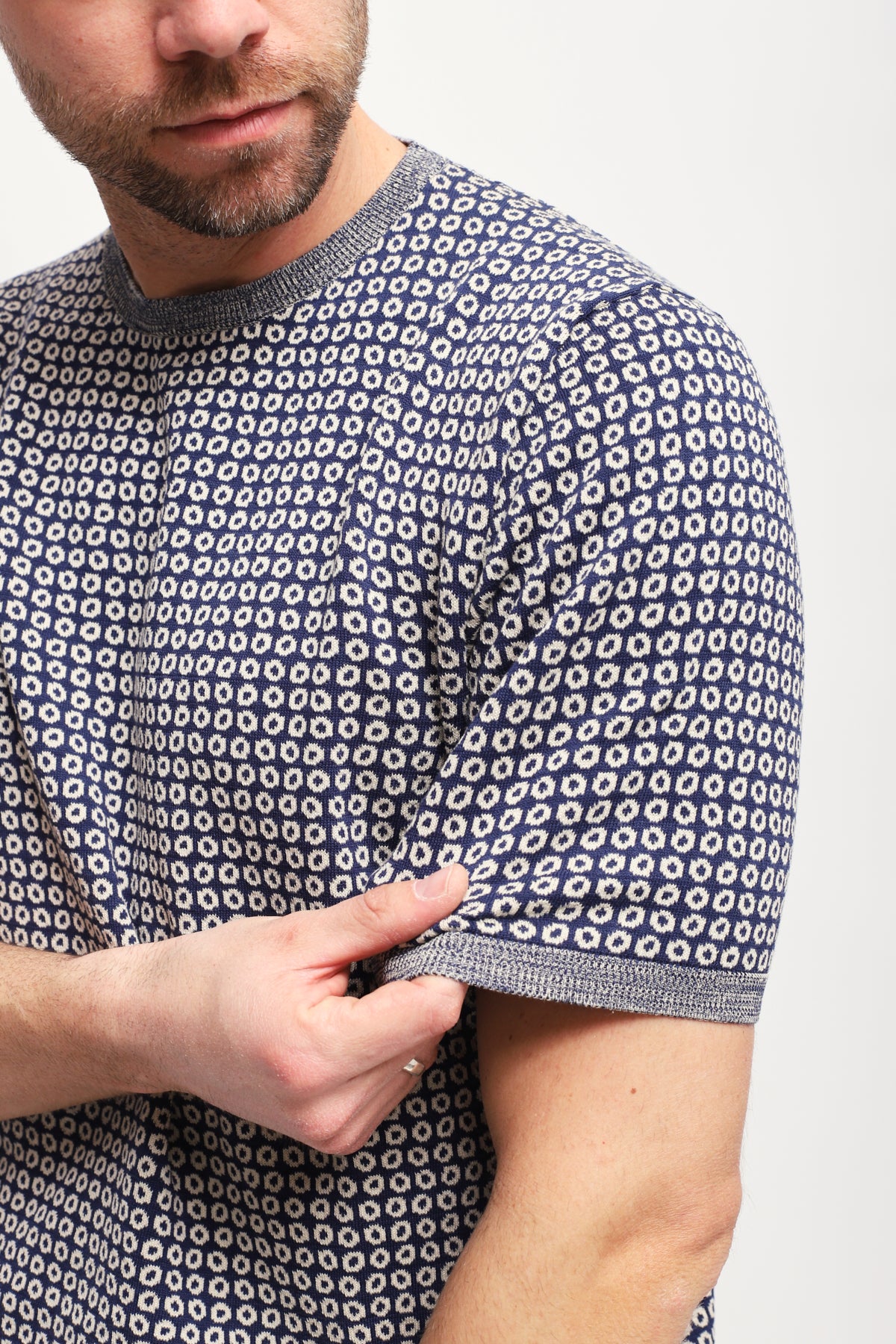 Girocollo manica corta Grigio