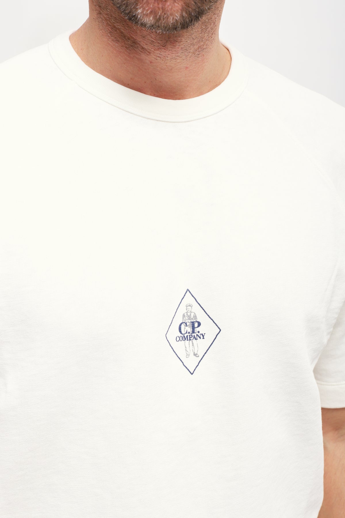 Felpa maniche corte Malfilè Bianco