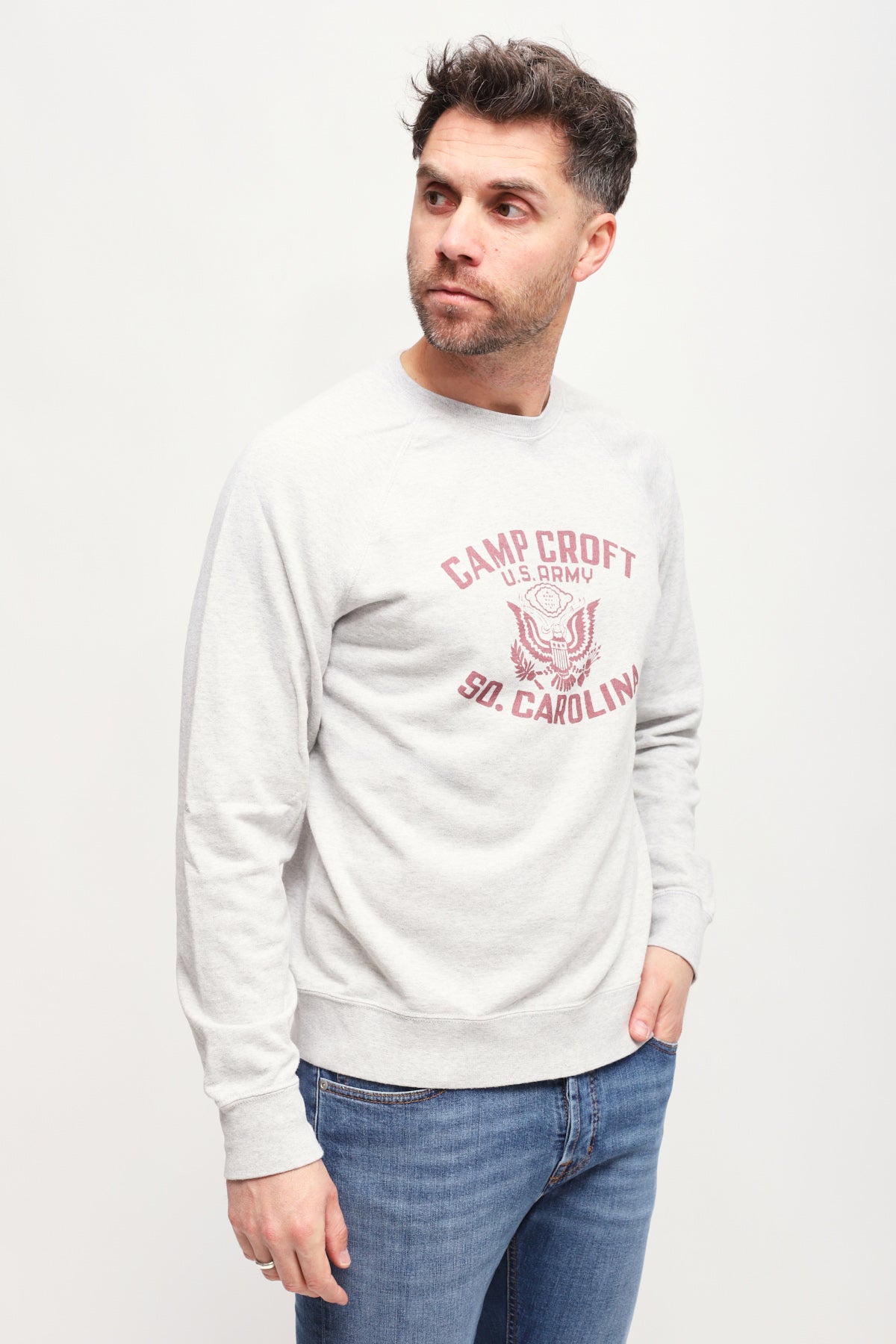 Felpa Camp Croft Grigio