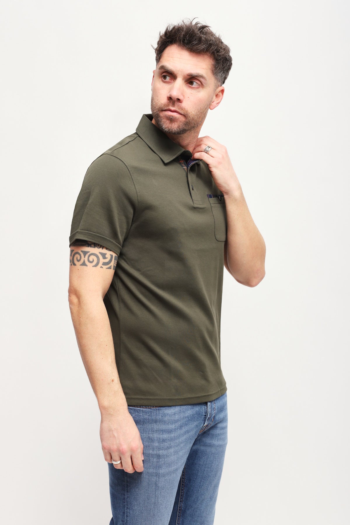 Polo Corpatch Verde Militare