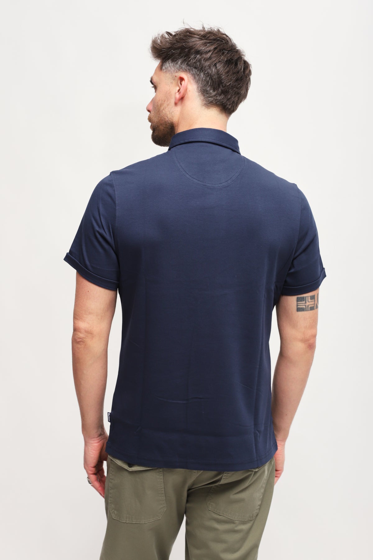 Polo Barbour Corpatch Blu