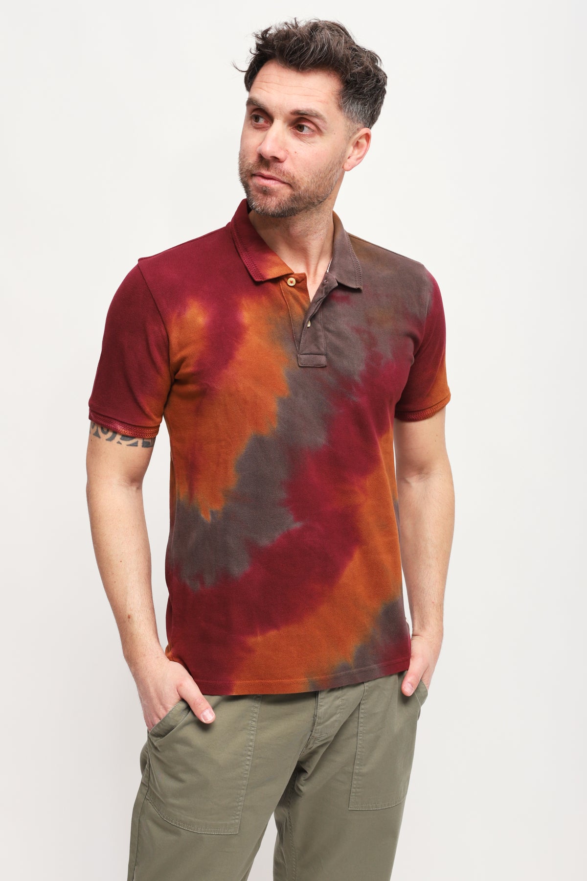 Polo Bob Kilby Tye Dye Multicolore