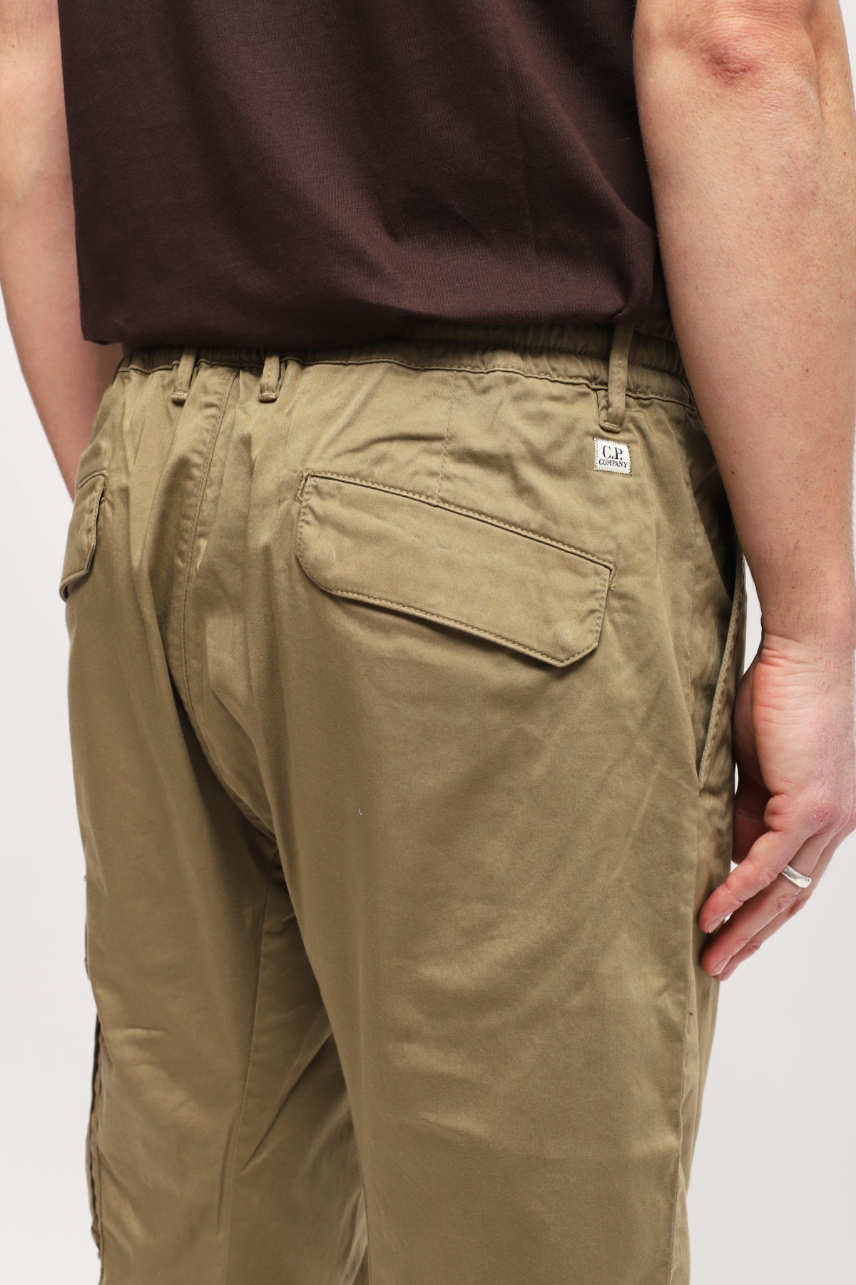 Pantaloni Cargo Beige
