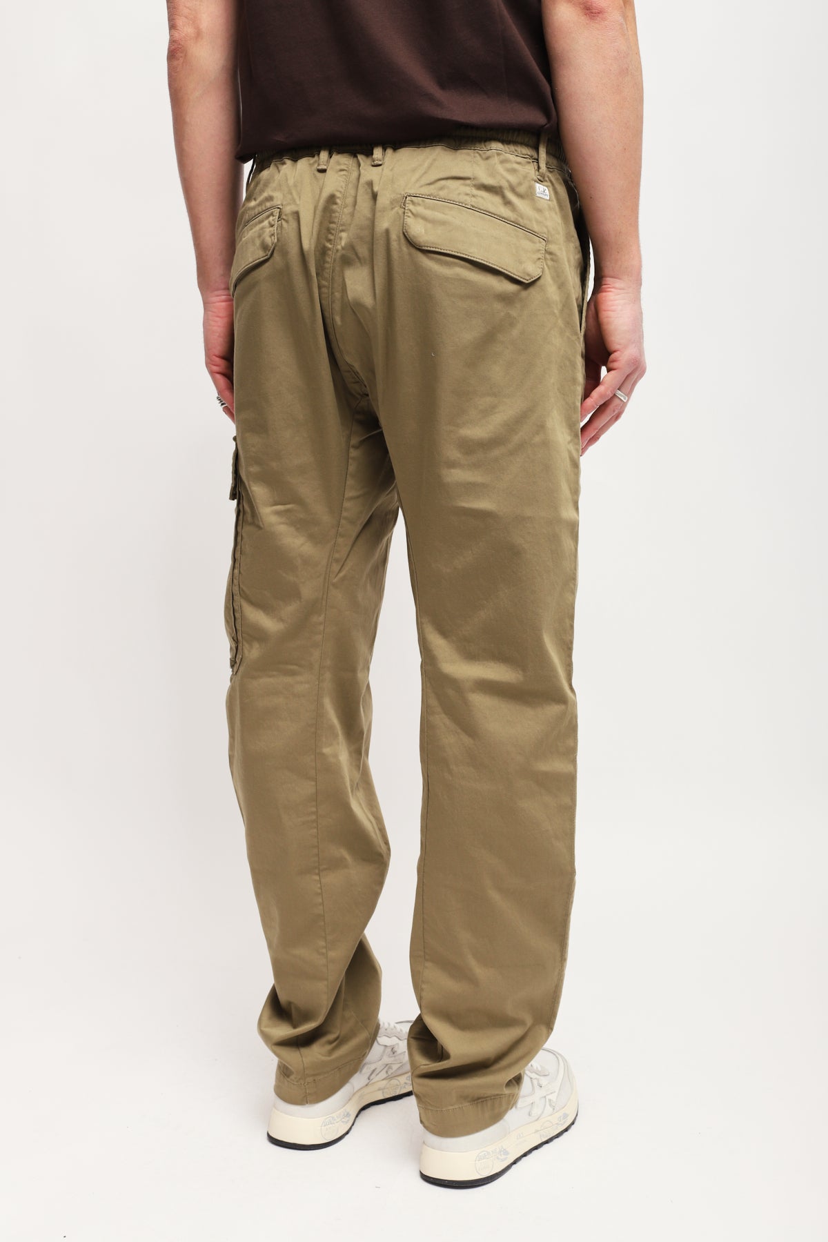 Pantaloni Cargo Beige