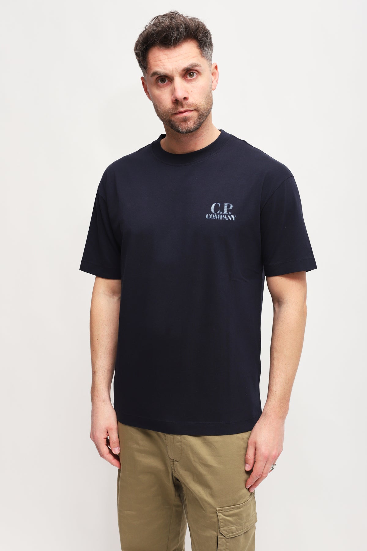 T-shirt 30/01 Jersey Comfort Logo Blu