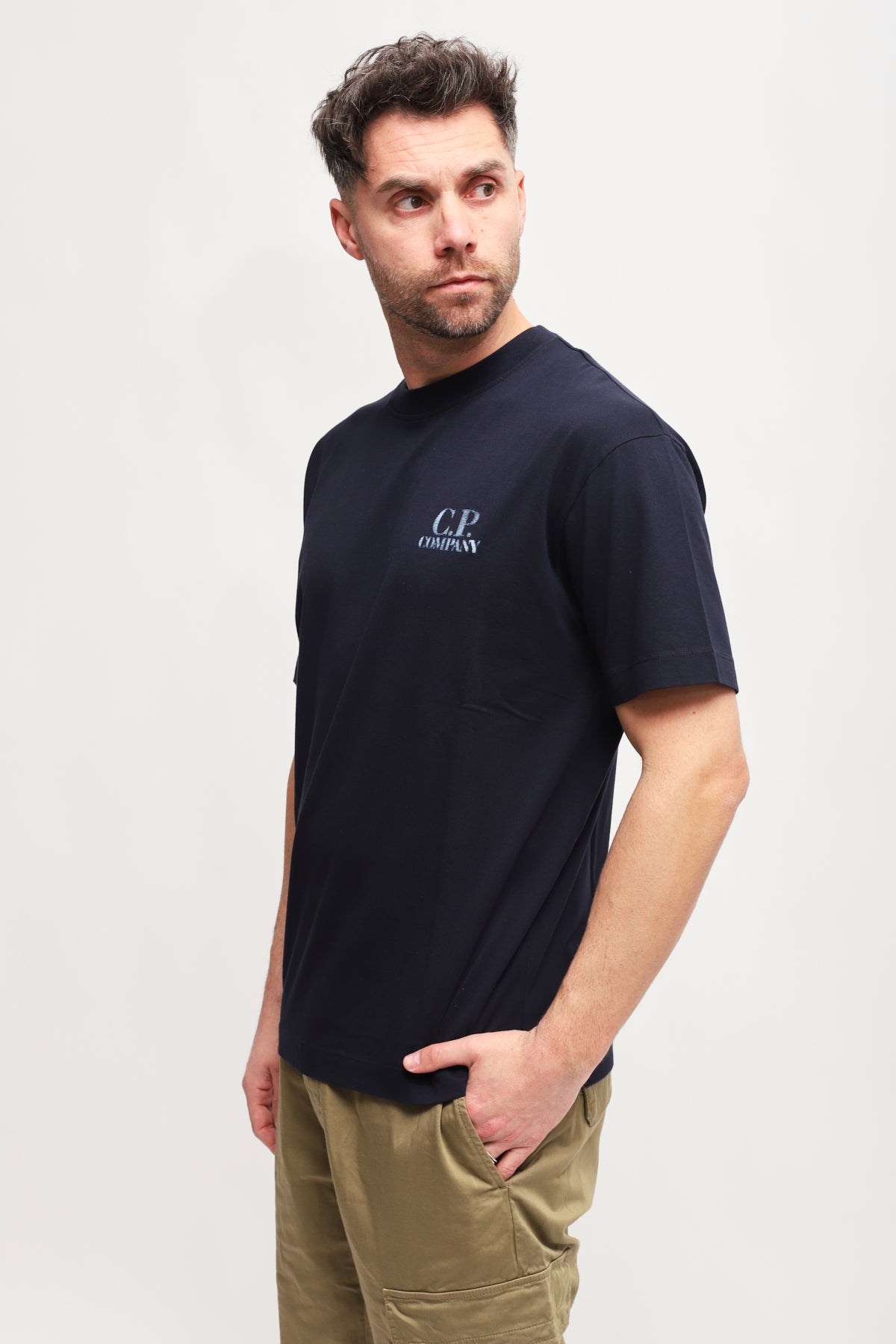 T-shirt 30/01 Jersey Comfort Logo Blu