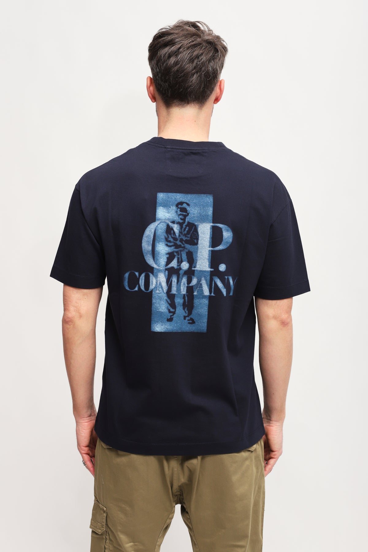 T-shirt 30/01 Jersey Comfort Logo Blu