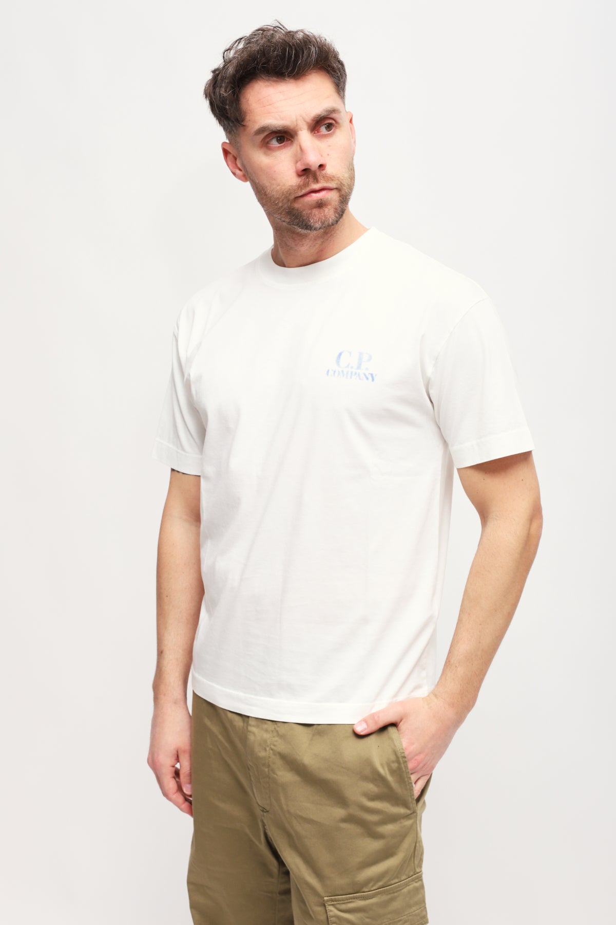 T-shirt 30/01 Jersey Comfort Logo Bianco