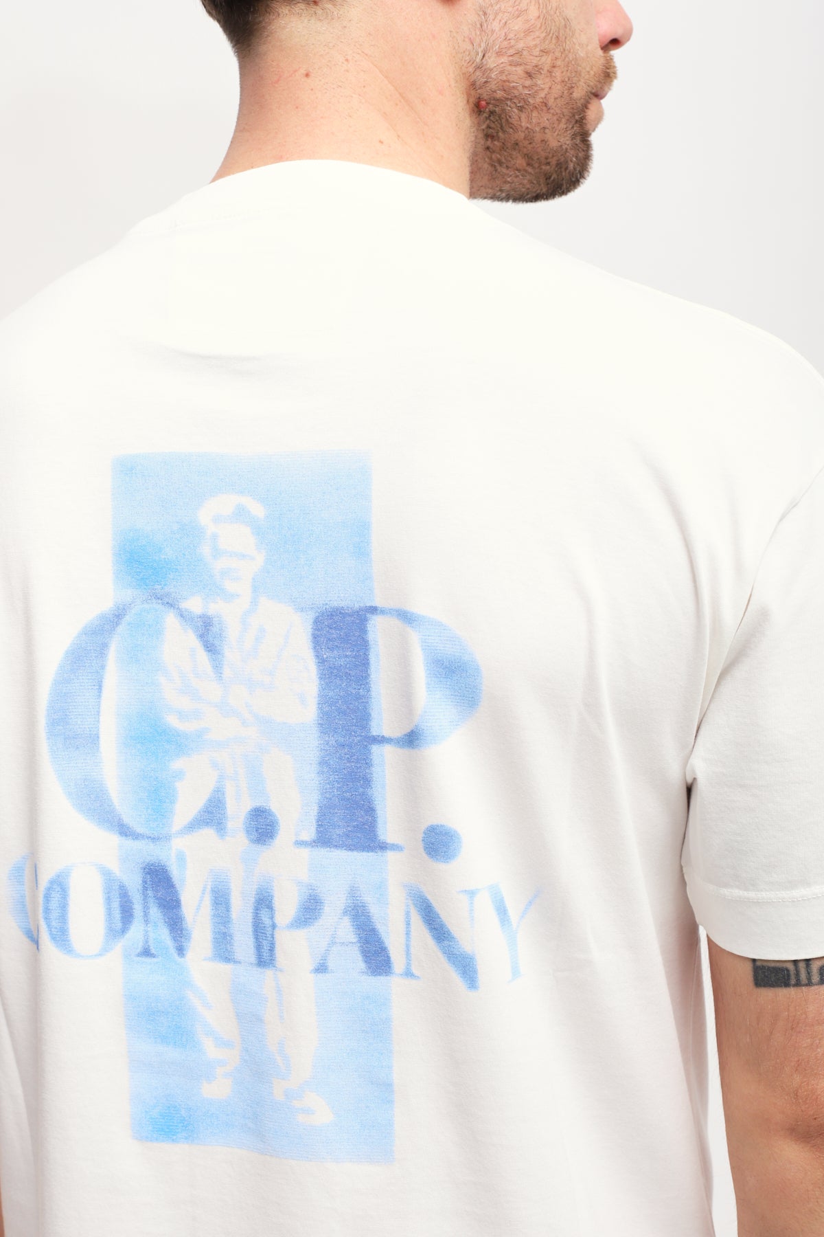 T-shirt 30/01 Jersey Comfort Logo Bianco