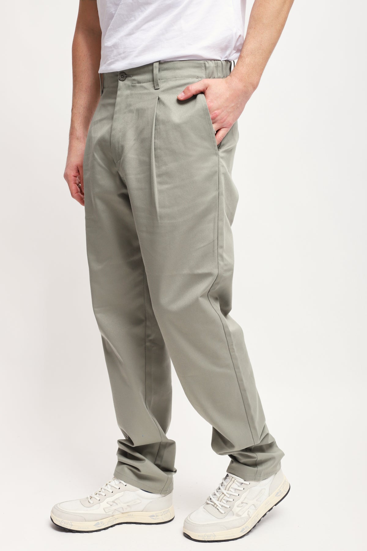 Pantalone Bio Wash Verde