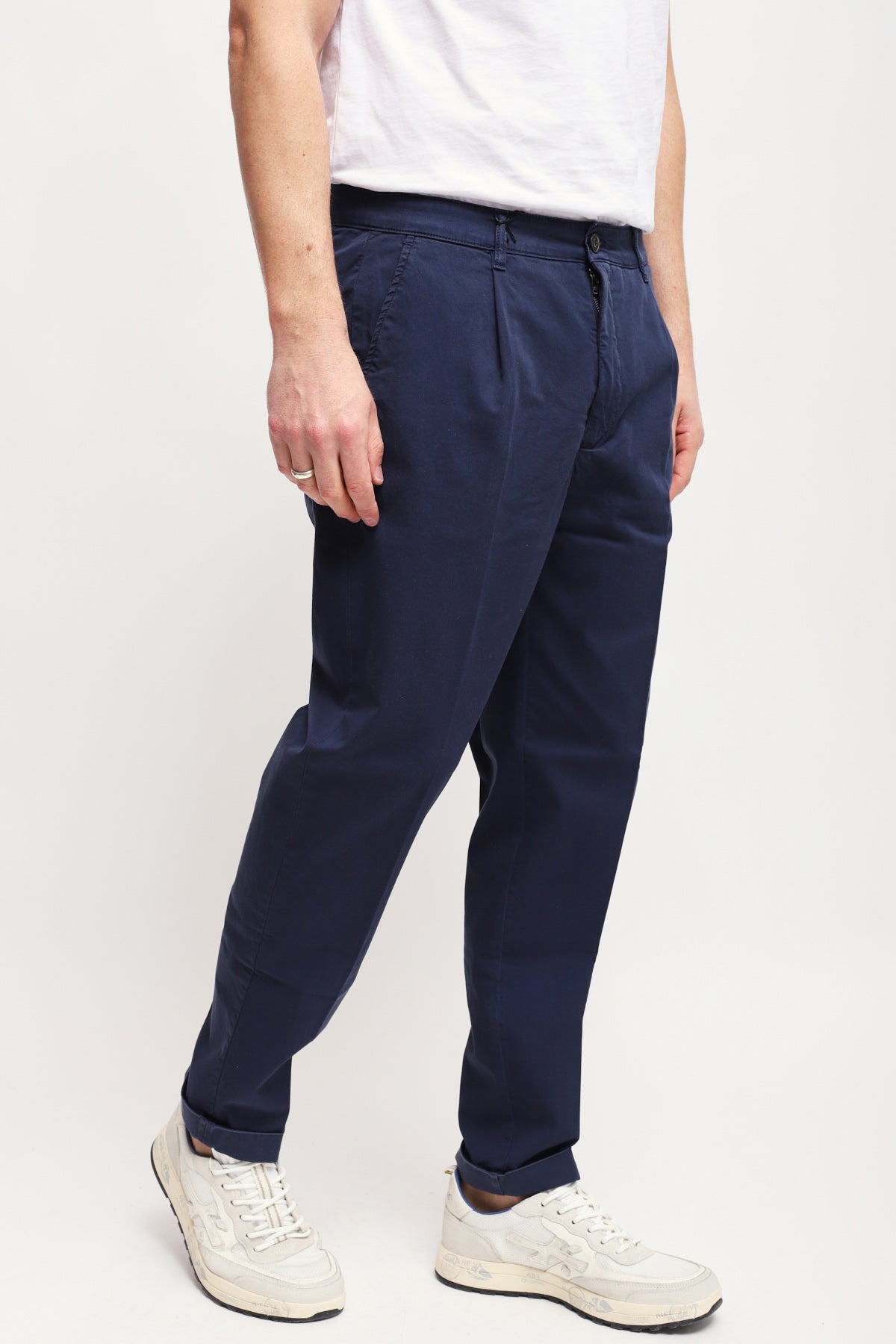 Pantalone Chino Blu