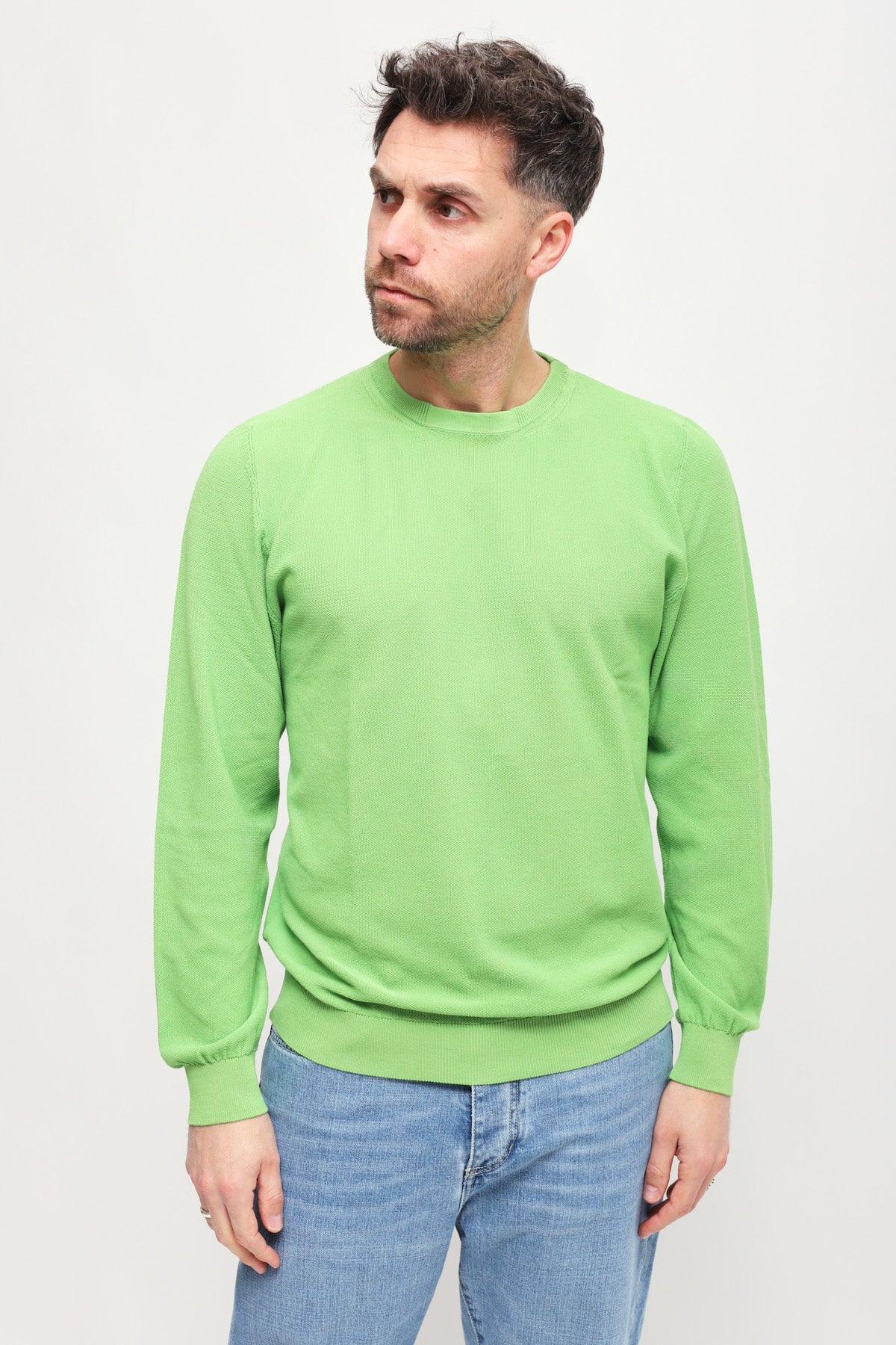 Girocollo manica lunga Verde