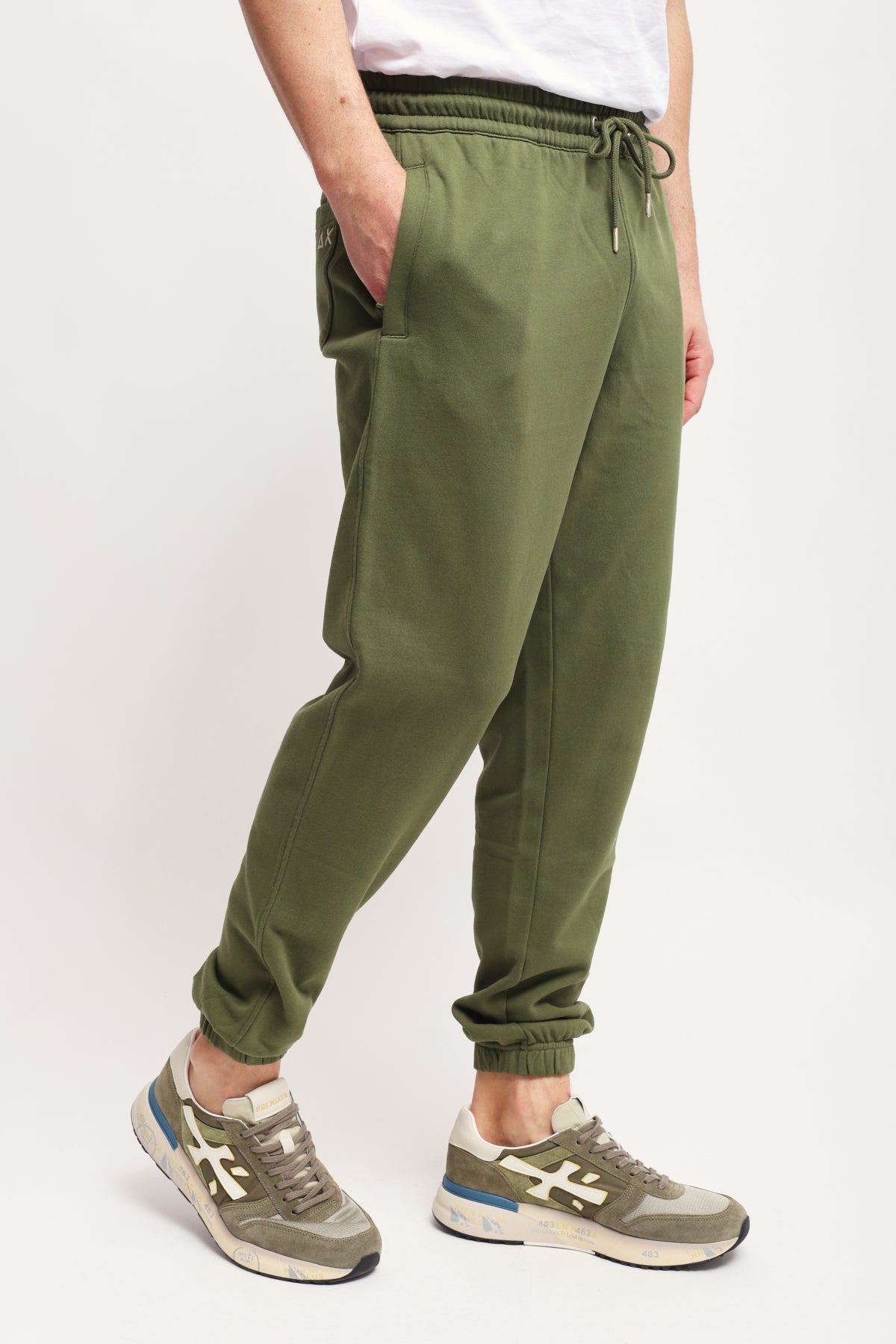 Pantalone Tuta Verde Scuro