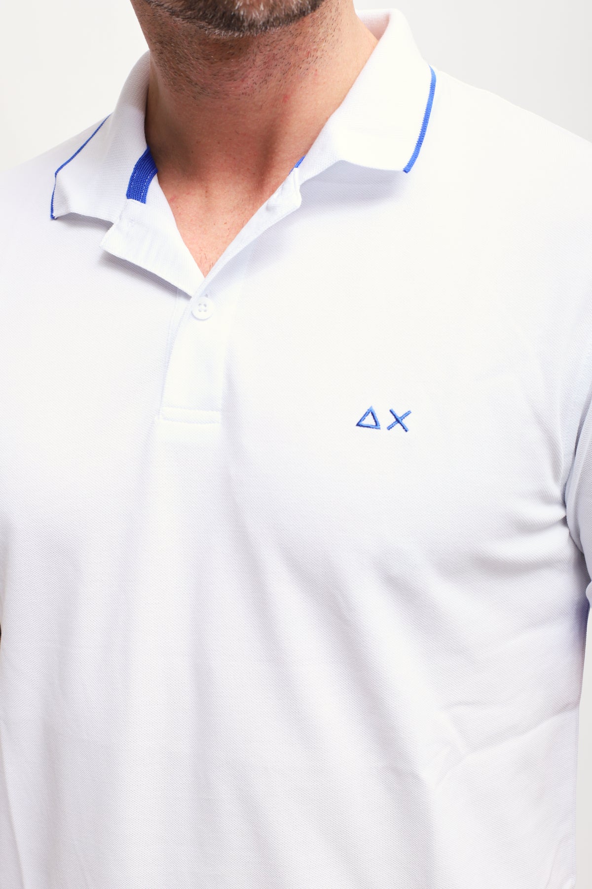 Polo Big Stripes Bianco