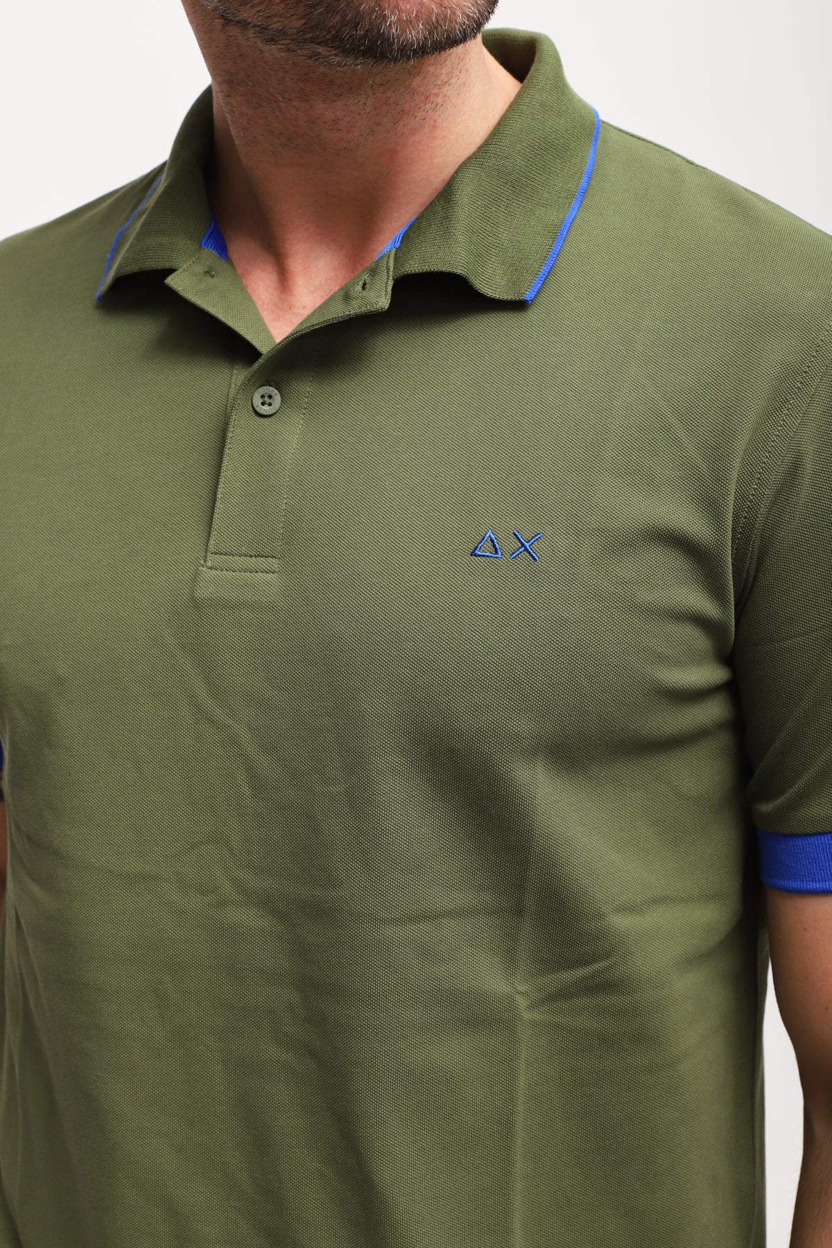 Polo Big Stripes Verde