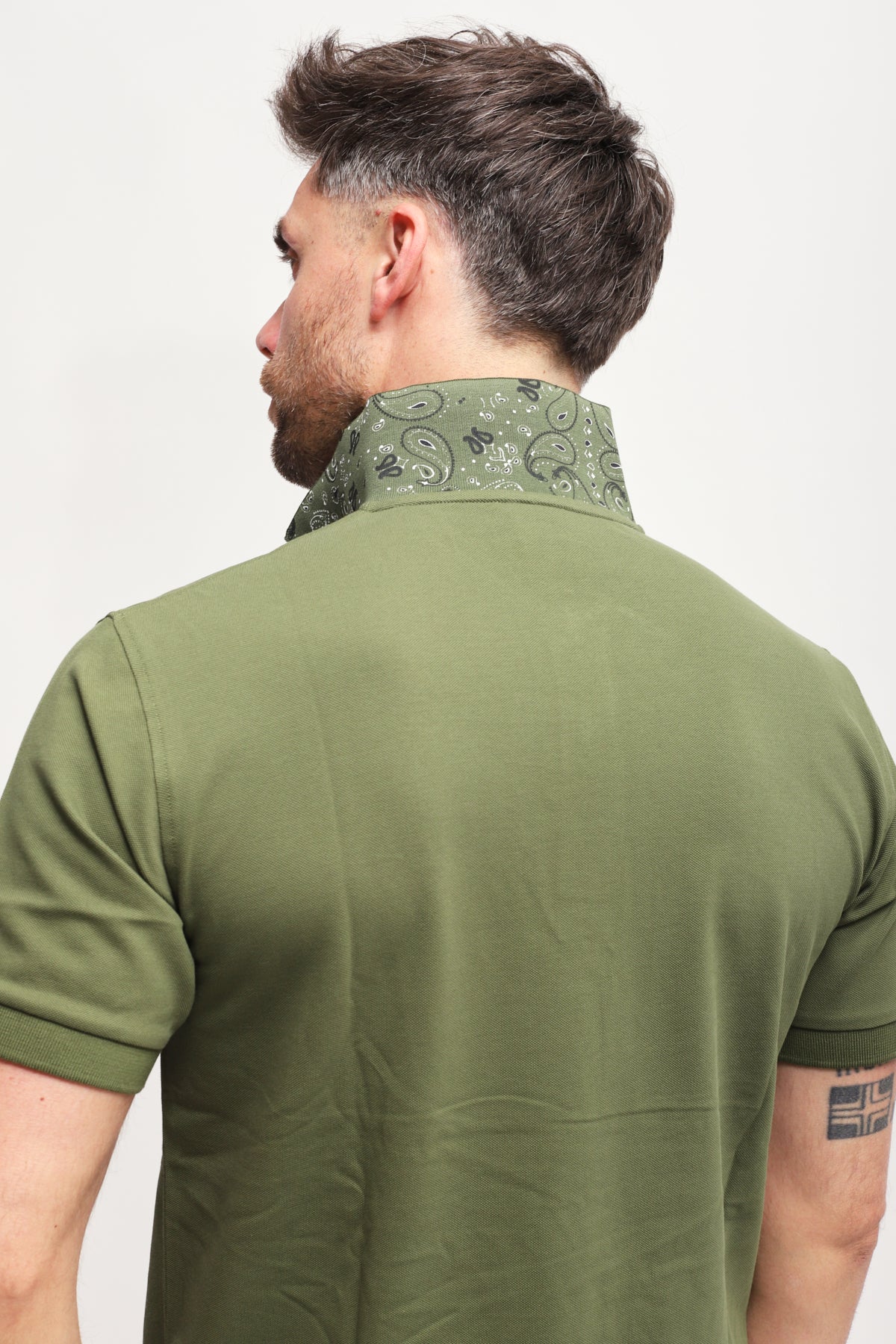 Polo Solid Verde Scuro