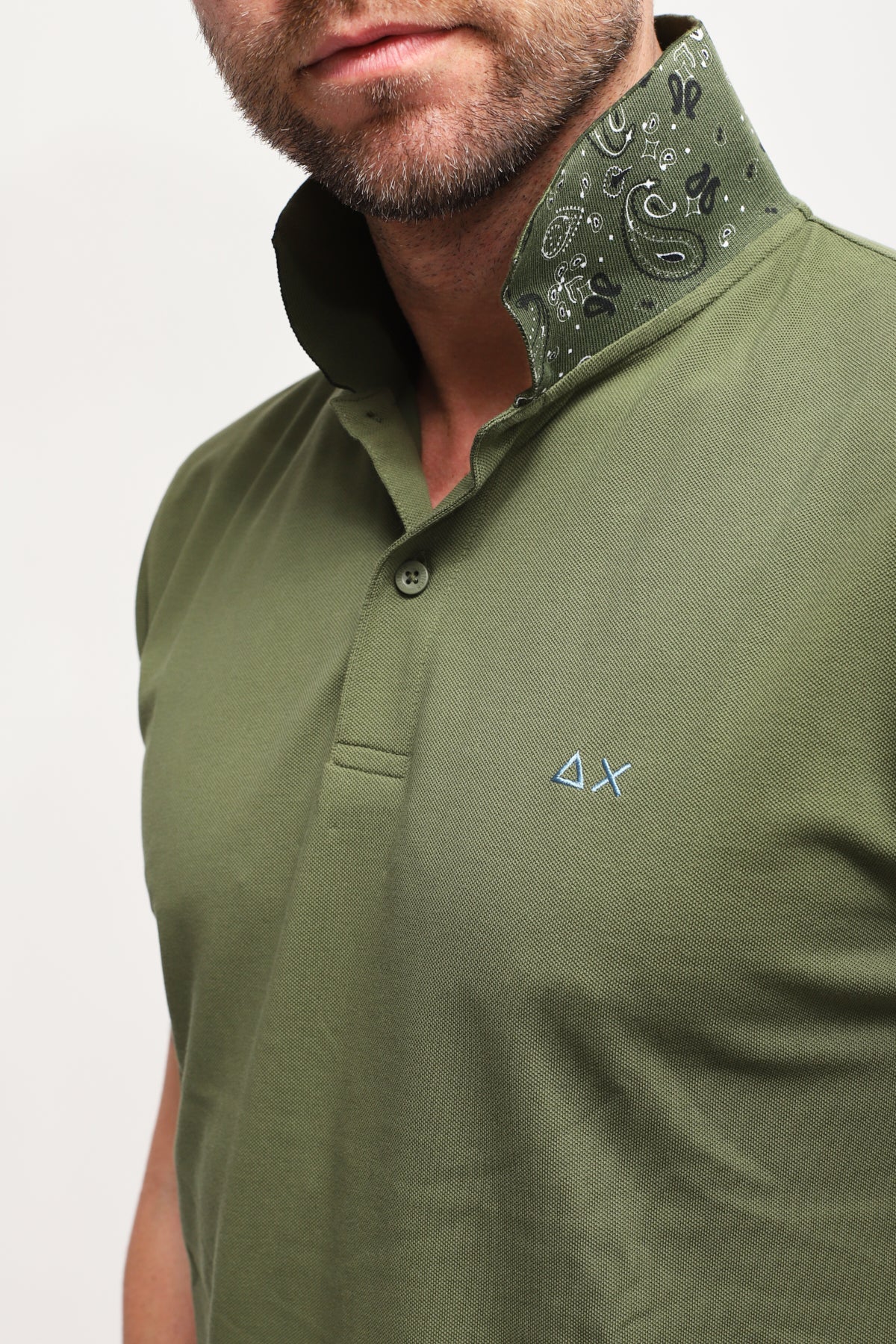 Polo Solid Verde Scuro