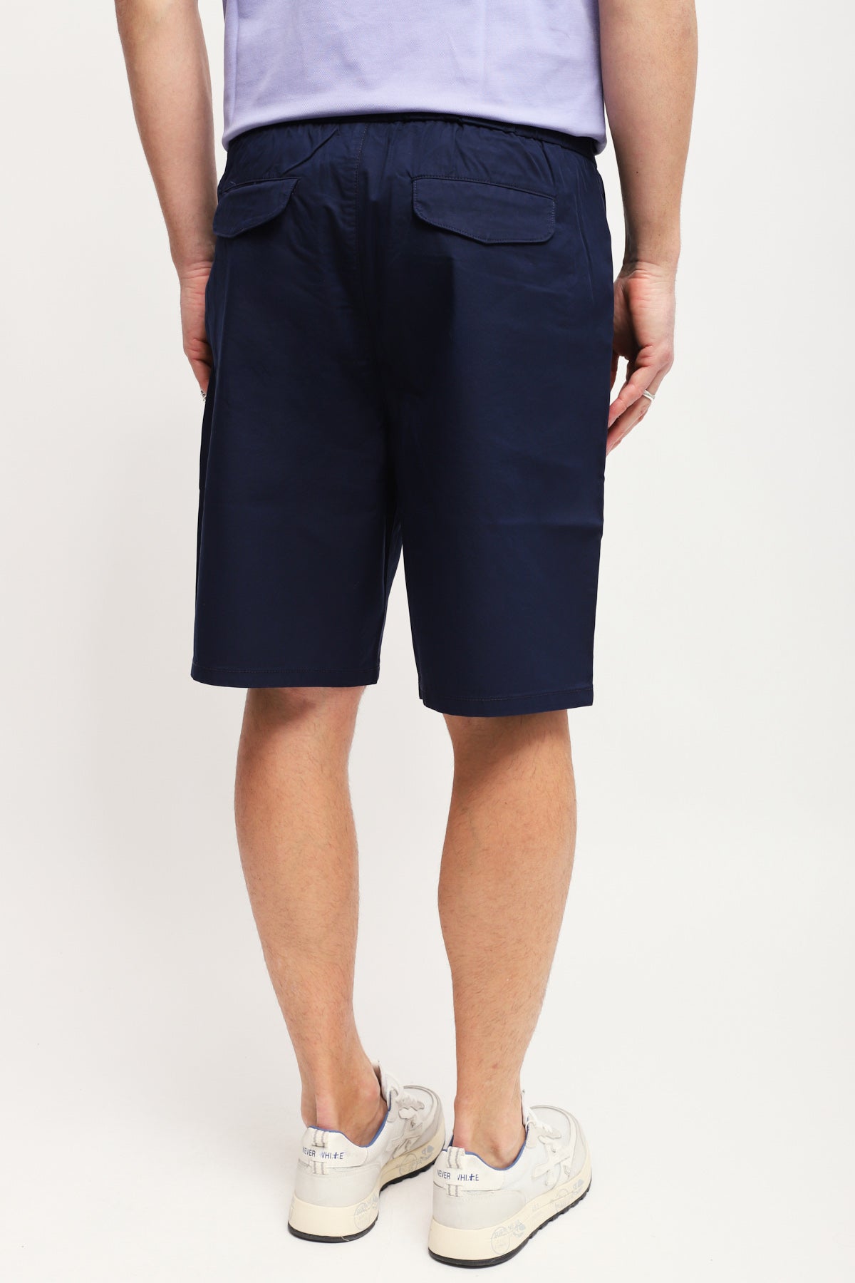 Bermuda con coulisse Blu Navy