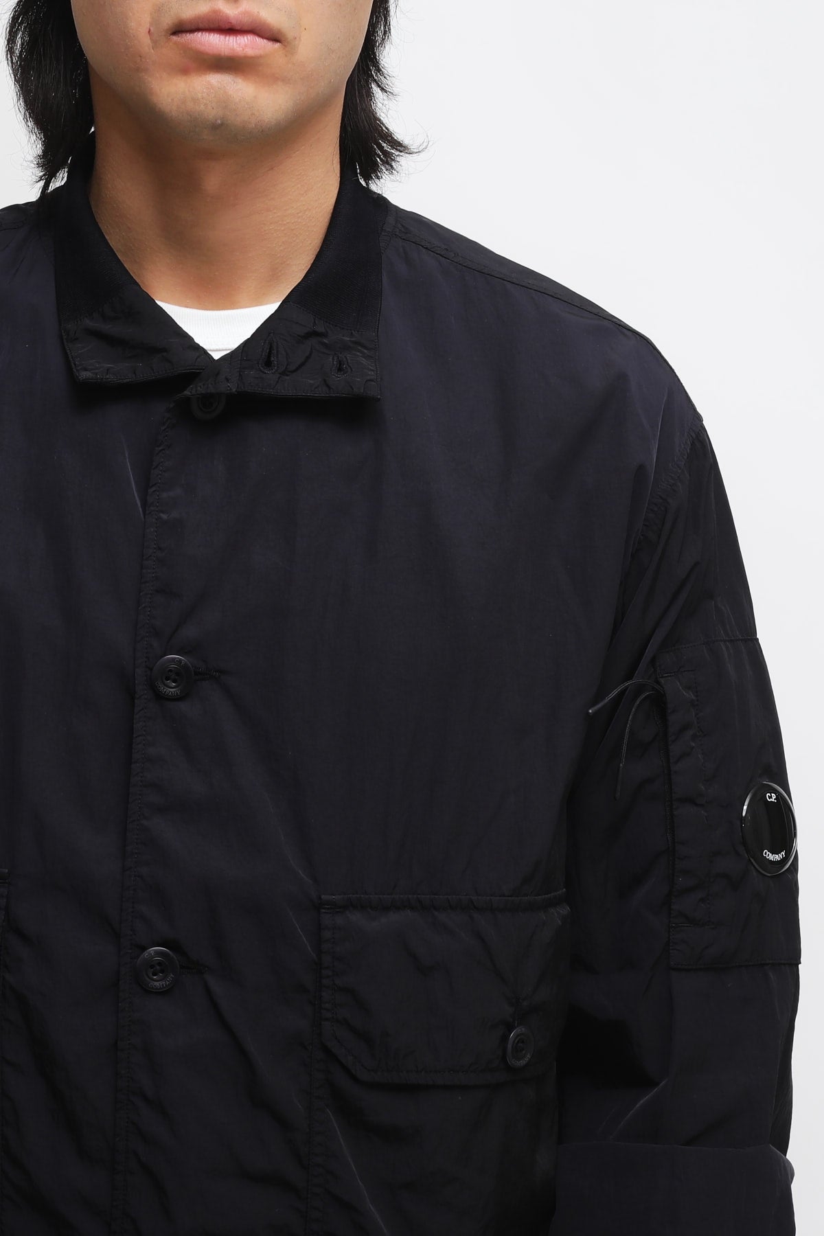 Giacca Chrome-R Full Button Nero