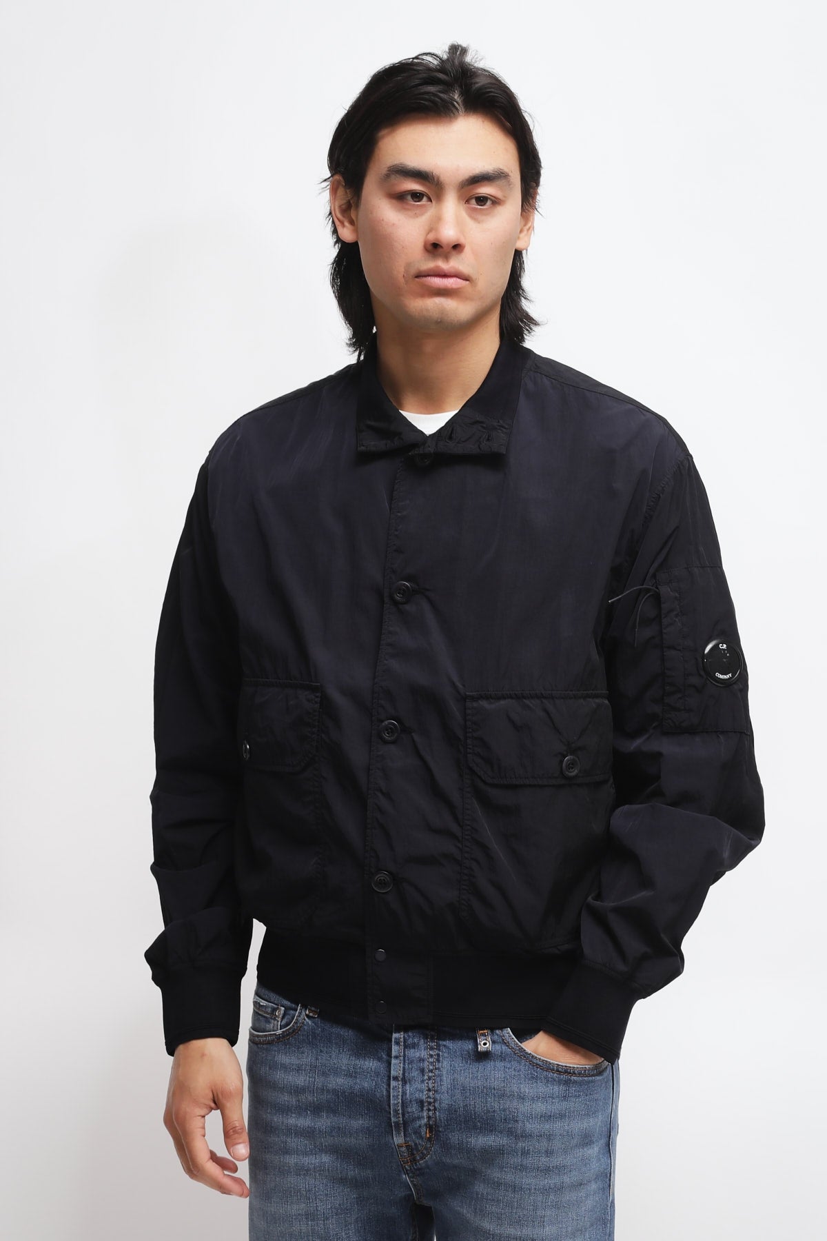 Giacca Chrome-R Full Button Nero