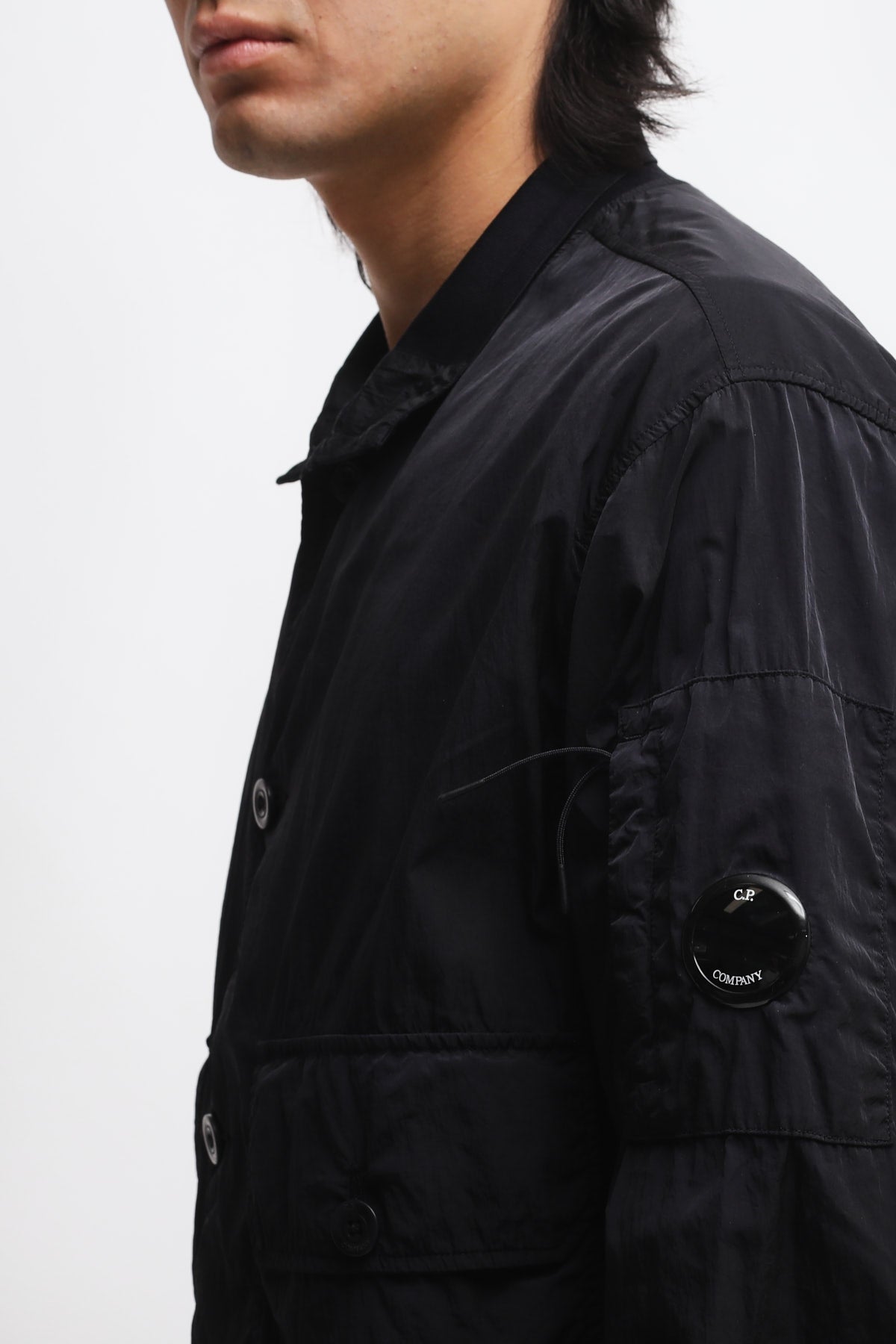 Giacca Chrome-R Full Button Nero