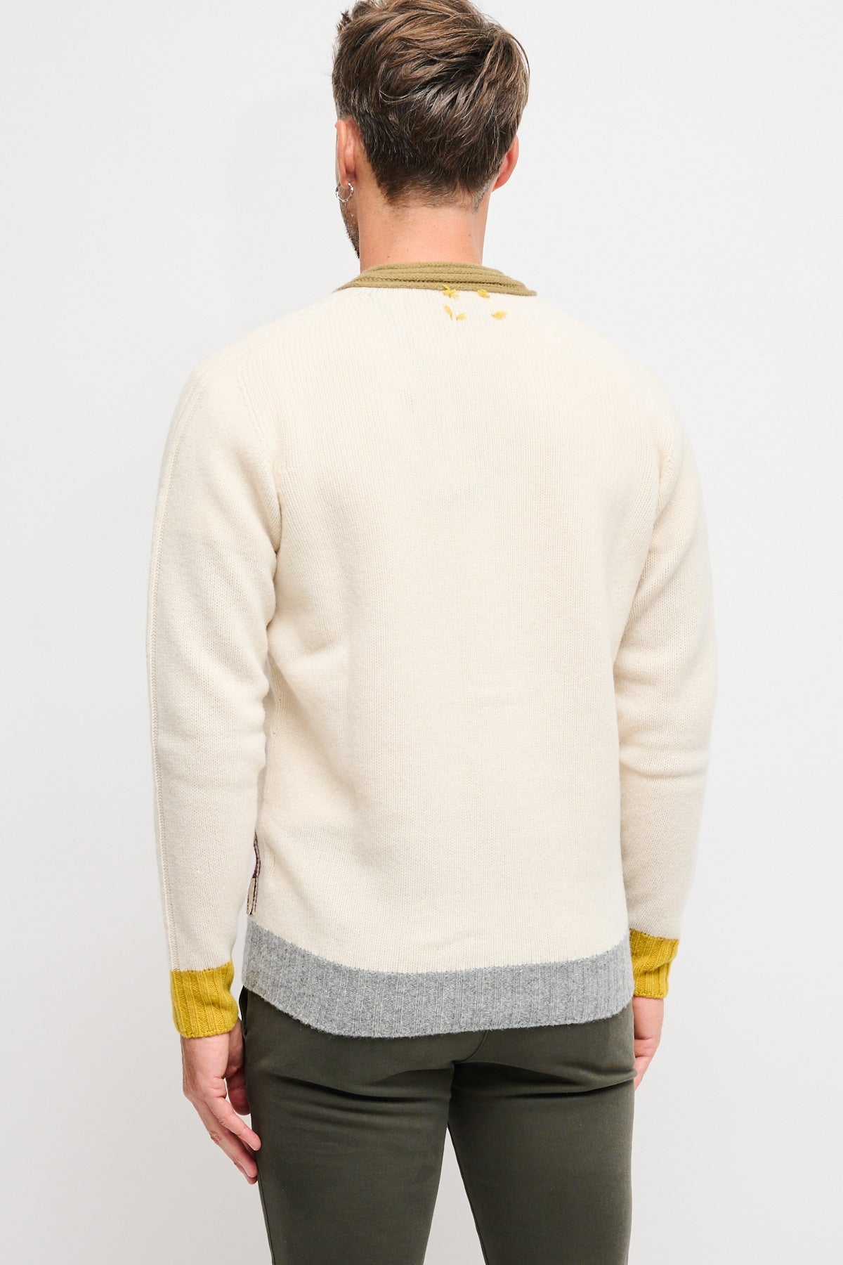 Cardigan Cork Bianco