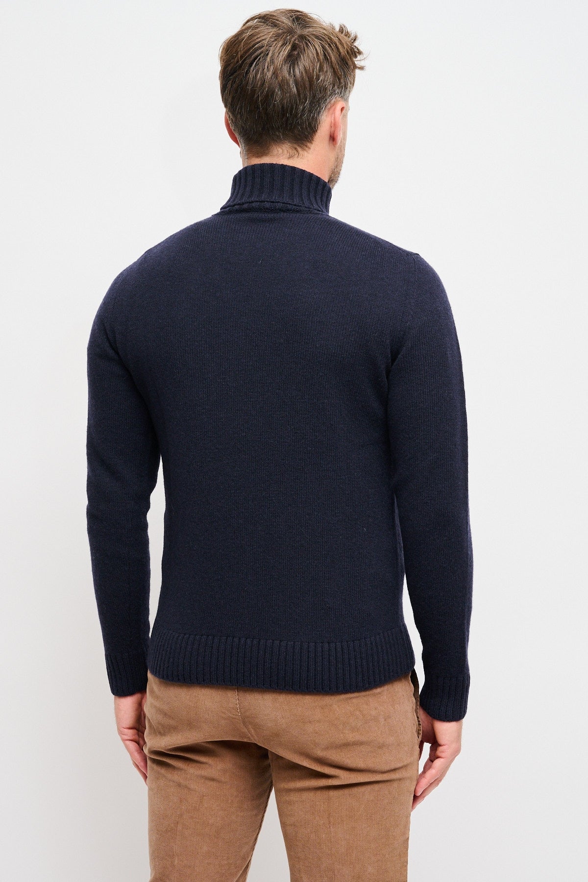 Dolcevita 100% lana vergine Blu