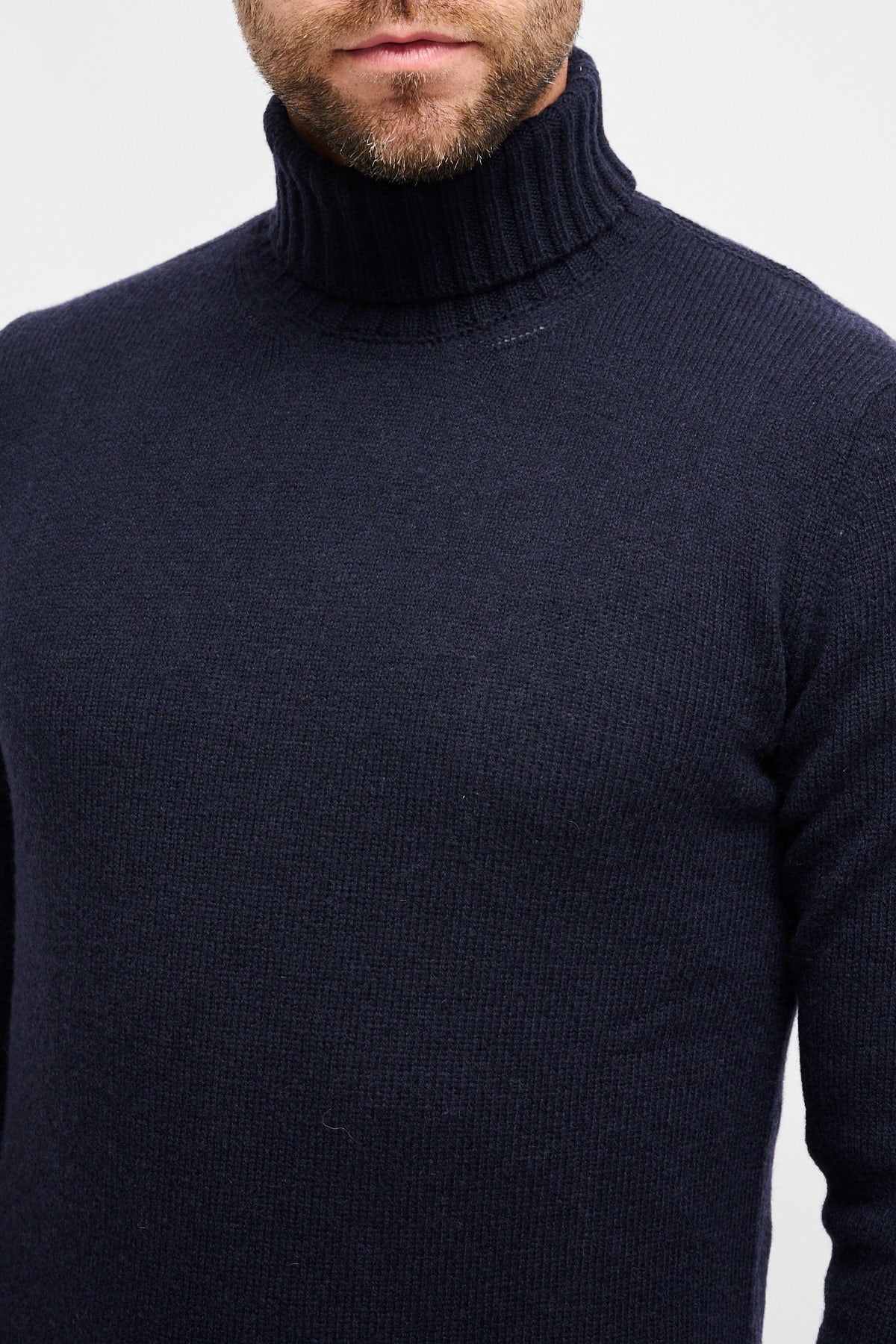 Dolcevita 100% lana vergine Blu