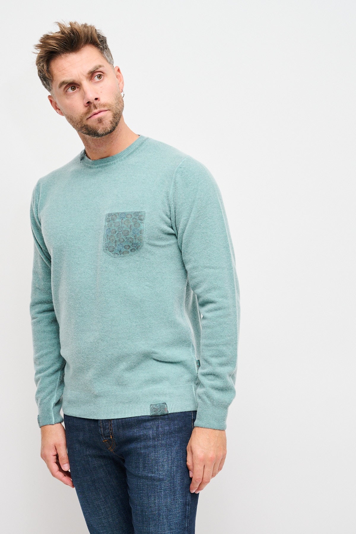 Girocollo Bath Verde Acqua