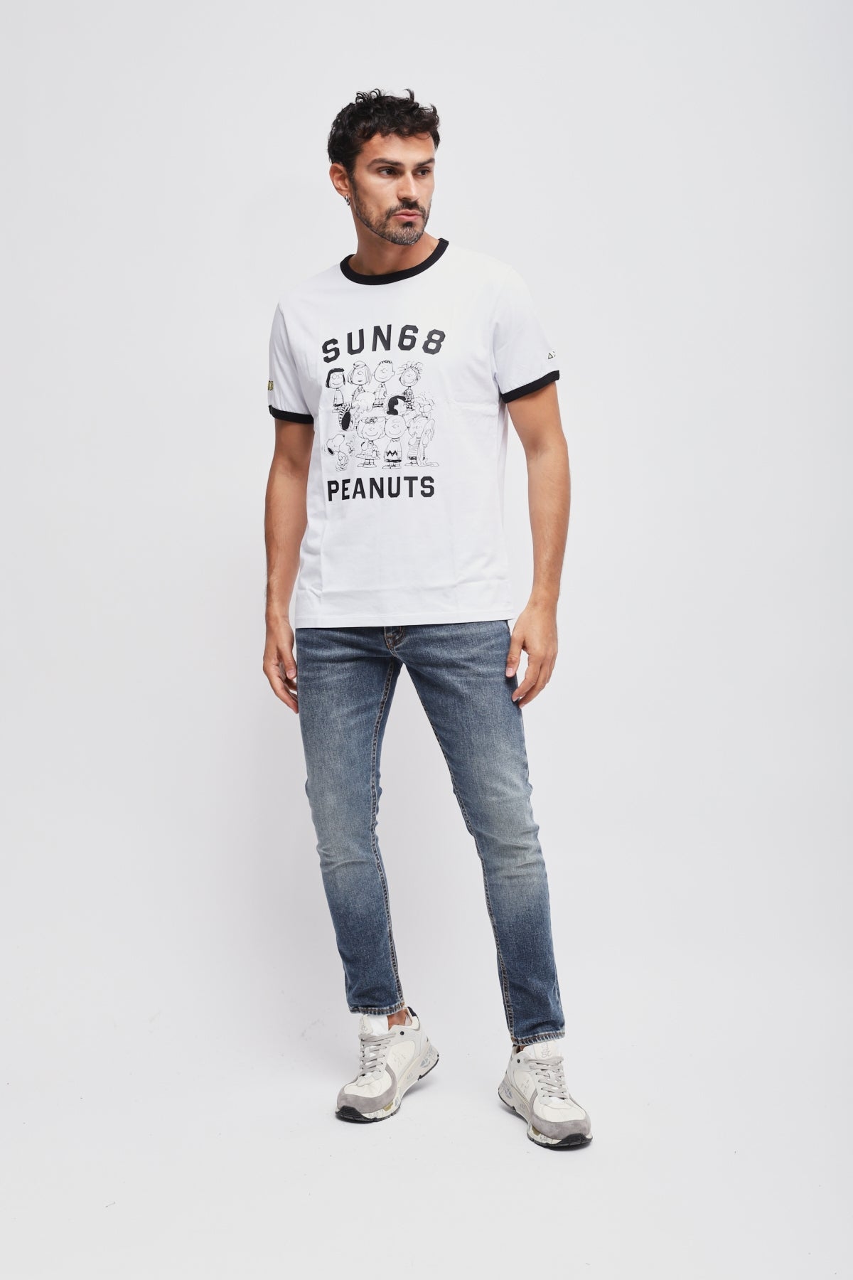 T-shirt Peanuts Bianco