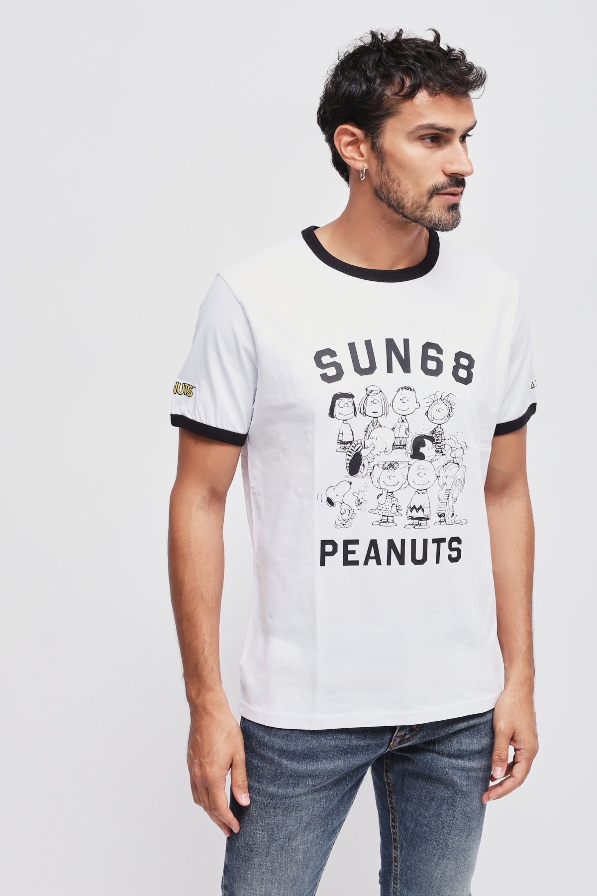 T-shirt Peanuts Bianco