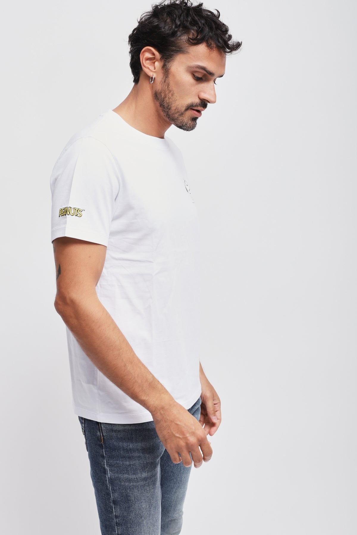 T-shirt Peanuts Bianco